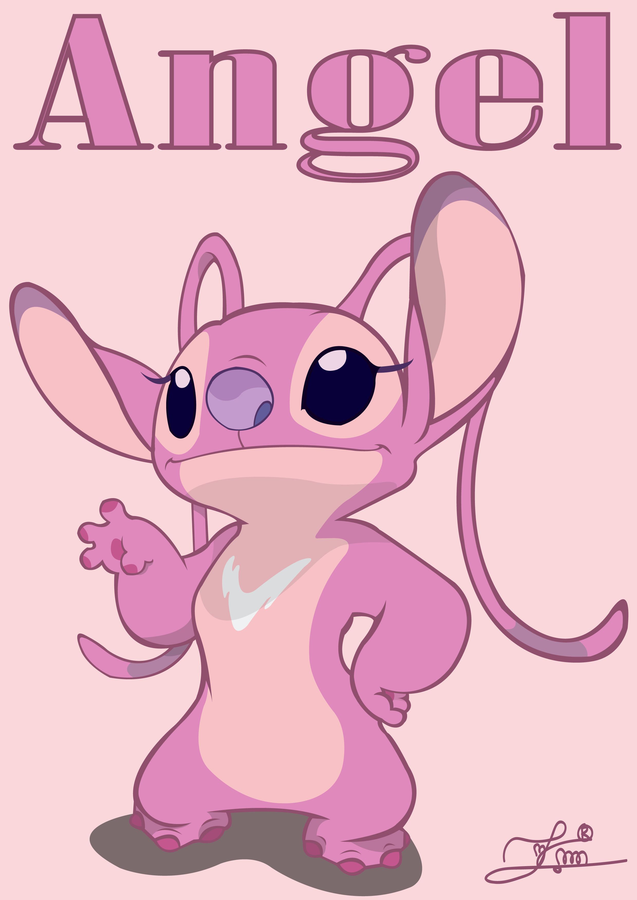 Angel Lilo And Stitch Wallpapers Wallpaper Cave