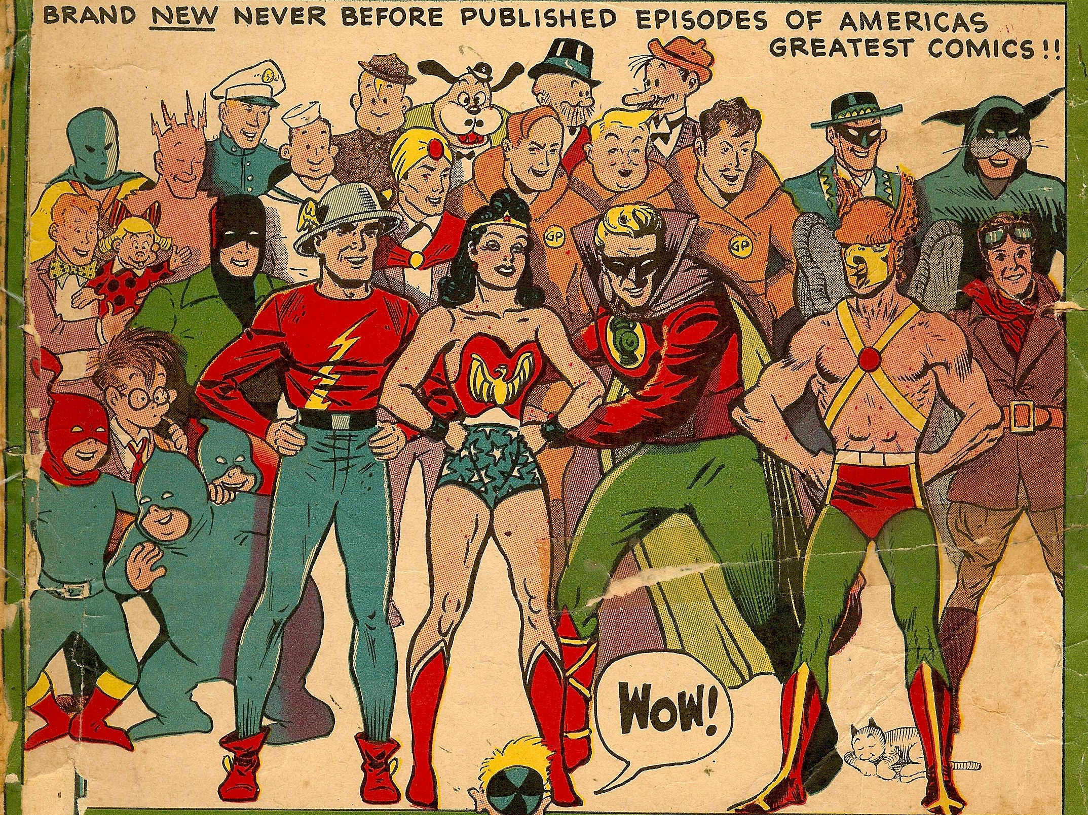 The Big All American Comic Book HD Wallpaper And Background