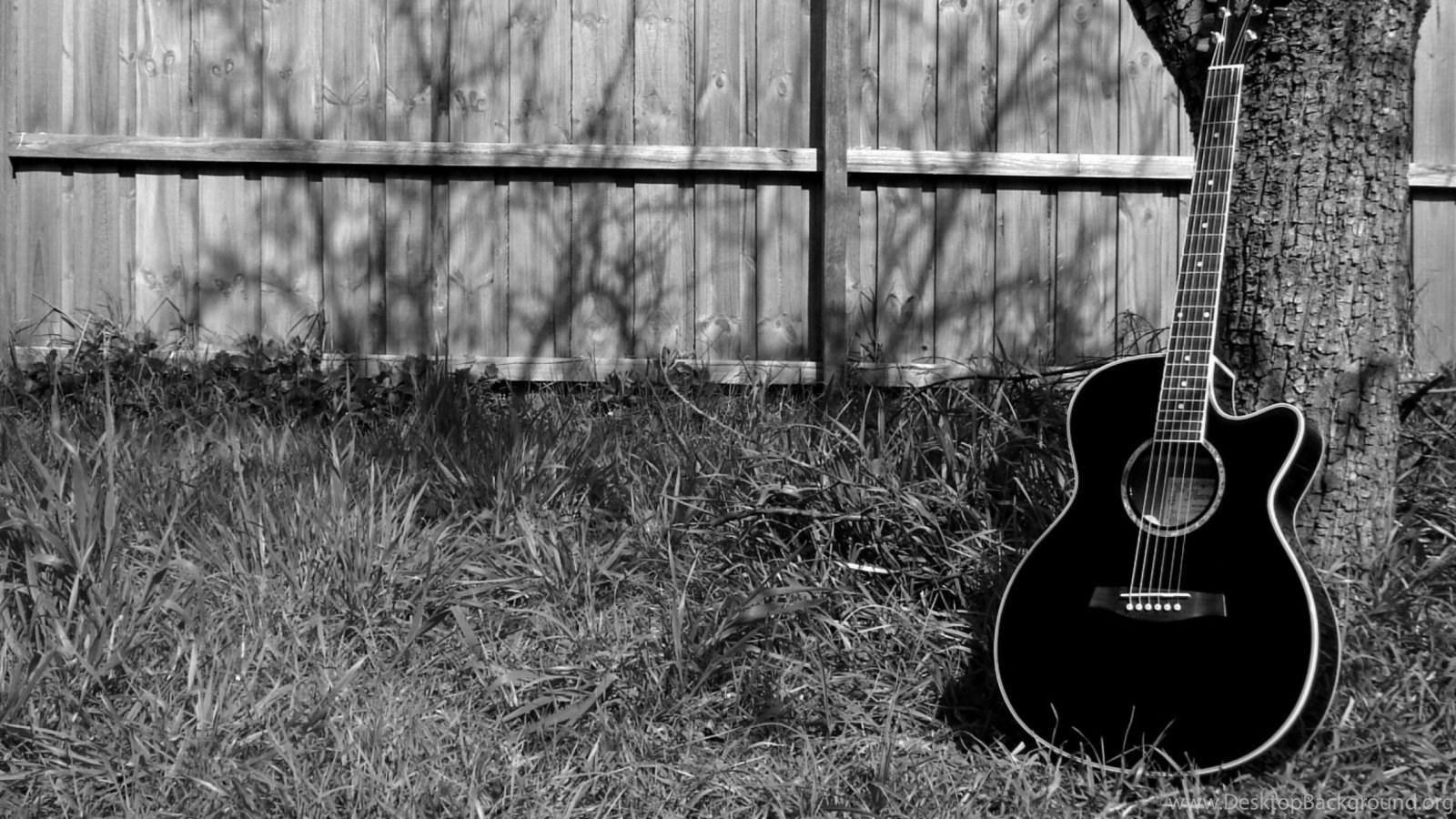 Acoustic Guitar Desktop Wallpaper