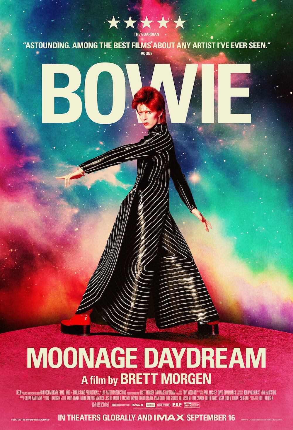 MOONAGE DAYDREAM, the life and genius of David Bowie hits the big screen this September