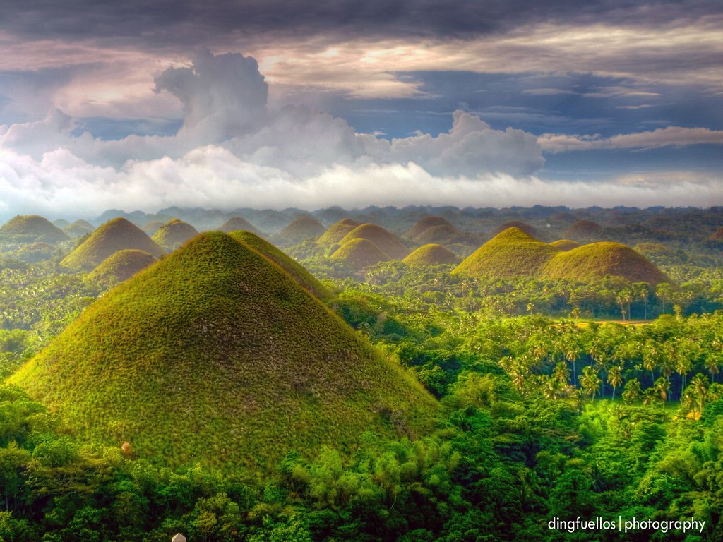 Chocolate hills redux. Chocolate Hills of Bohol Carmen, Boh