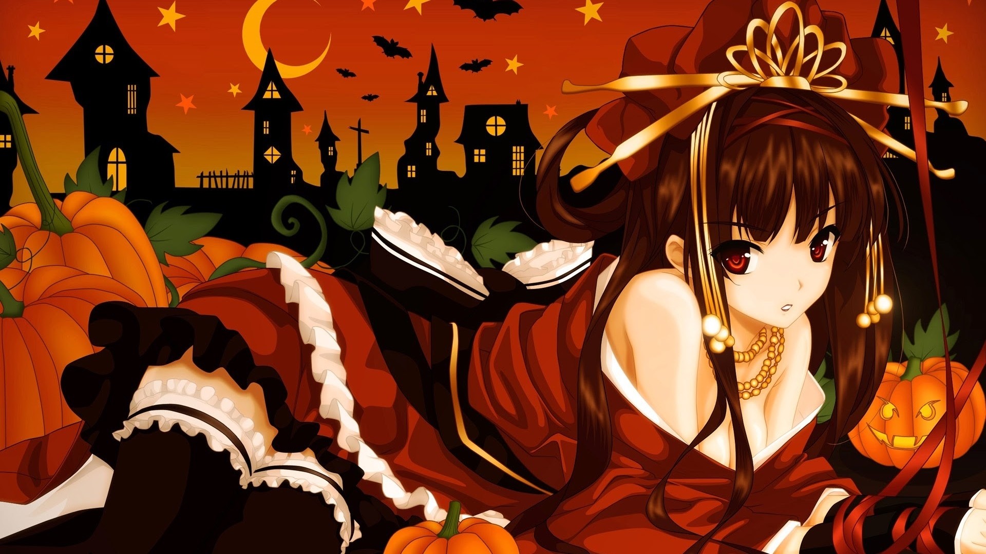 Halloween Anime Wallpaper