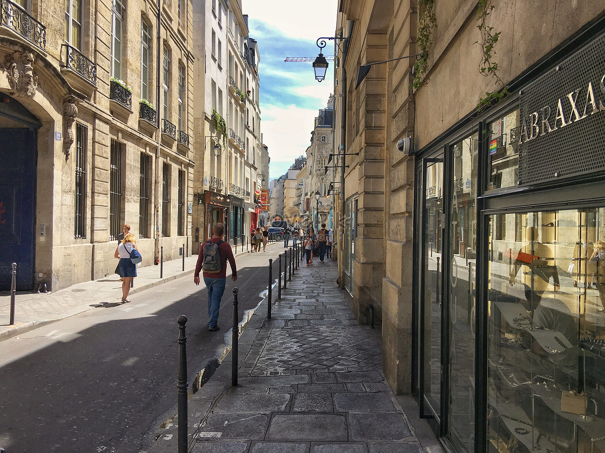 Streetscape In Paris France Picture And HD Photo. Free Download On Lovepik