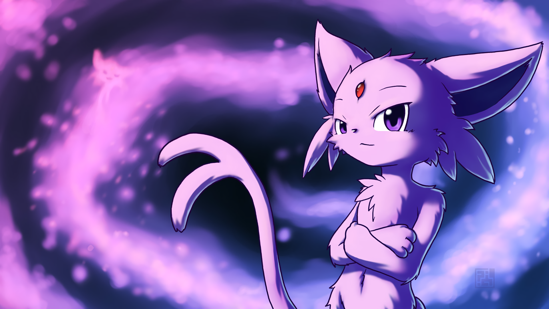 Espeon (Pokémon) HD Wallpaper and Background