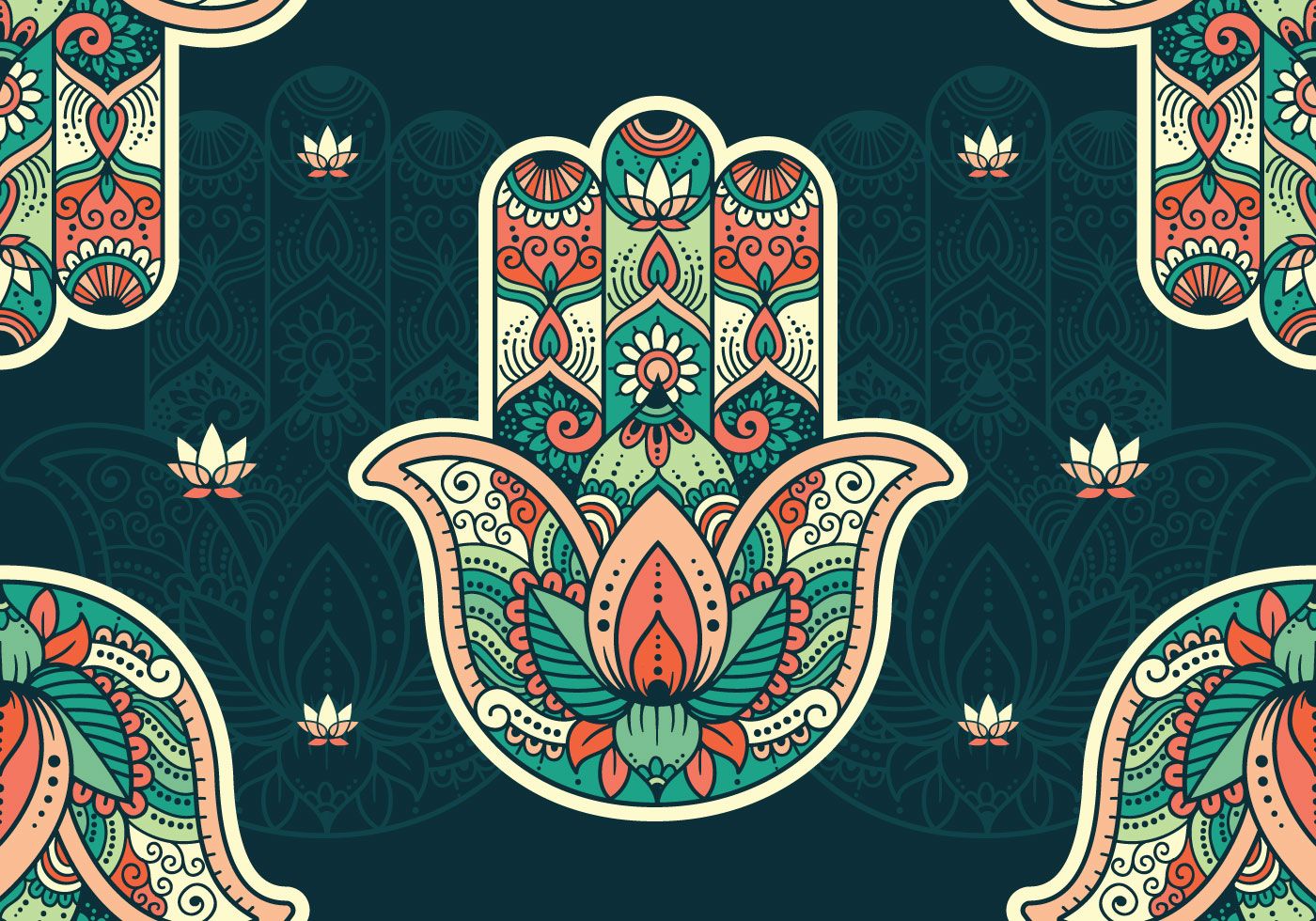 Hamsa Wallpaper