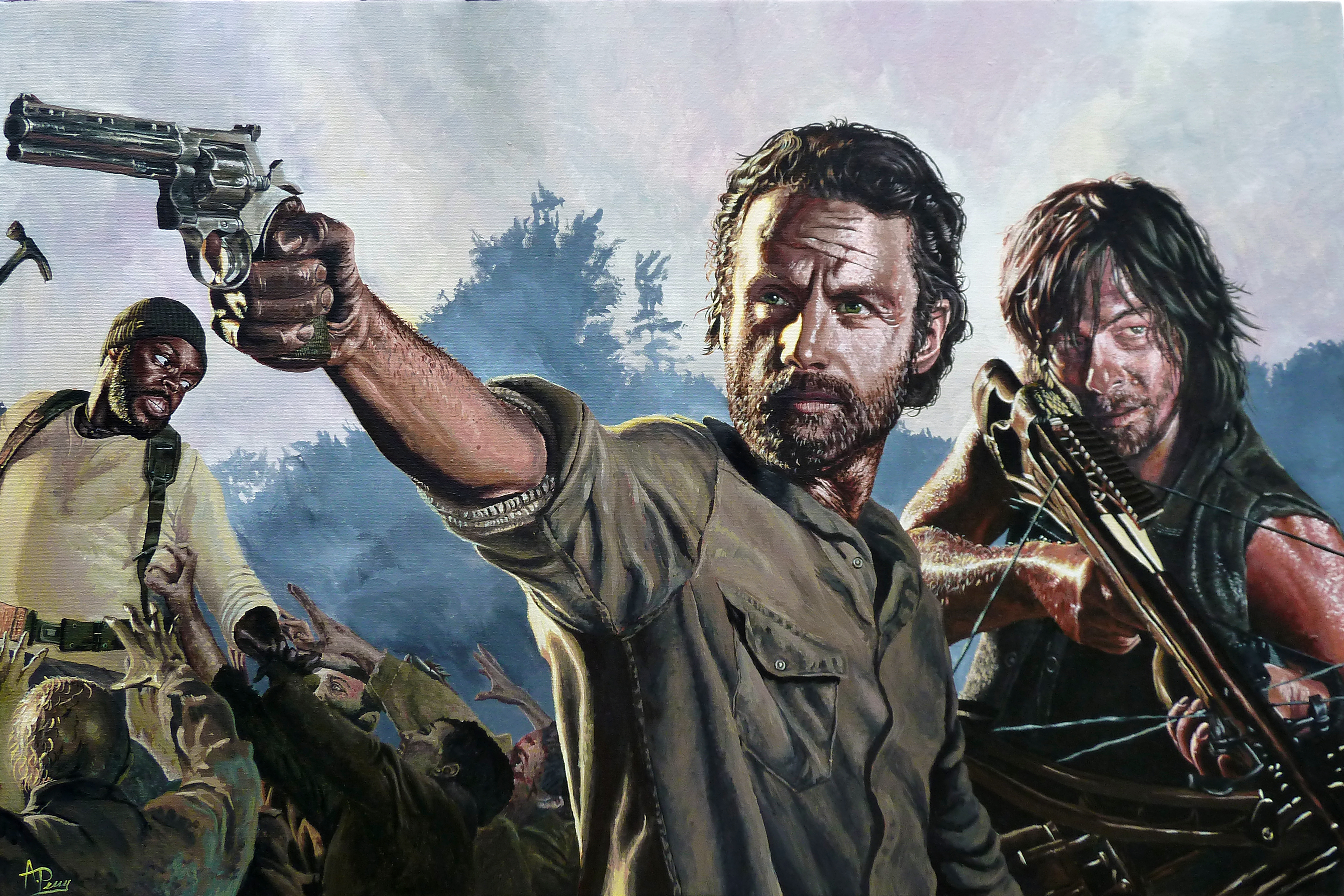 Walking Dead 4k Ultra HD Wallpaper