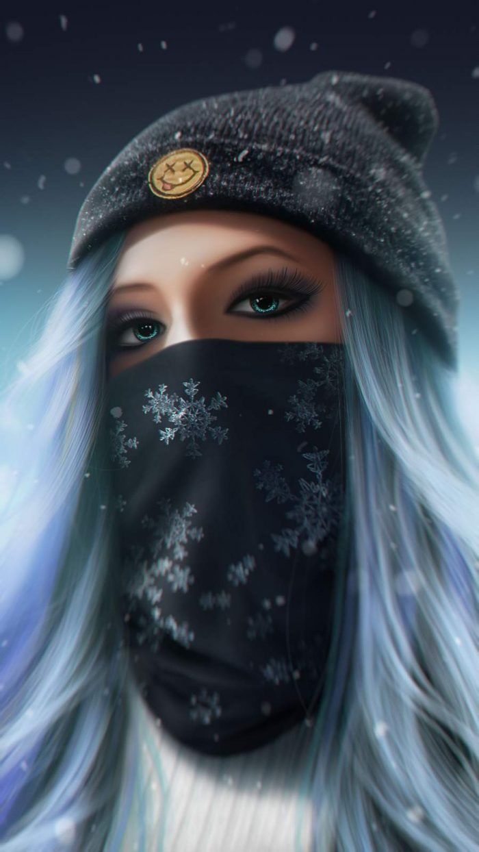 The Samurai iPhone Wallpaper Wallpaper, iPhone Wallpaper. Girl iphone wallpaper, Mask girl, Tattoo girl wallpaper