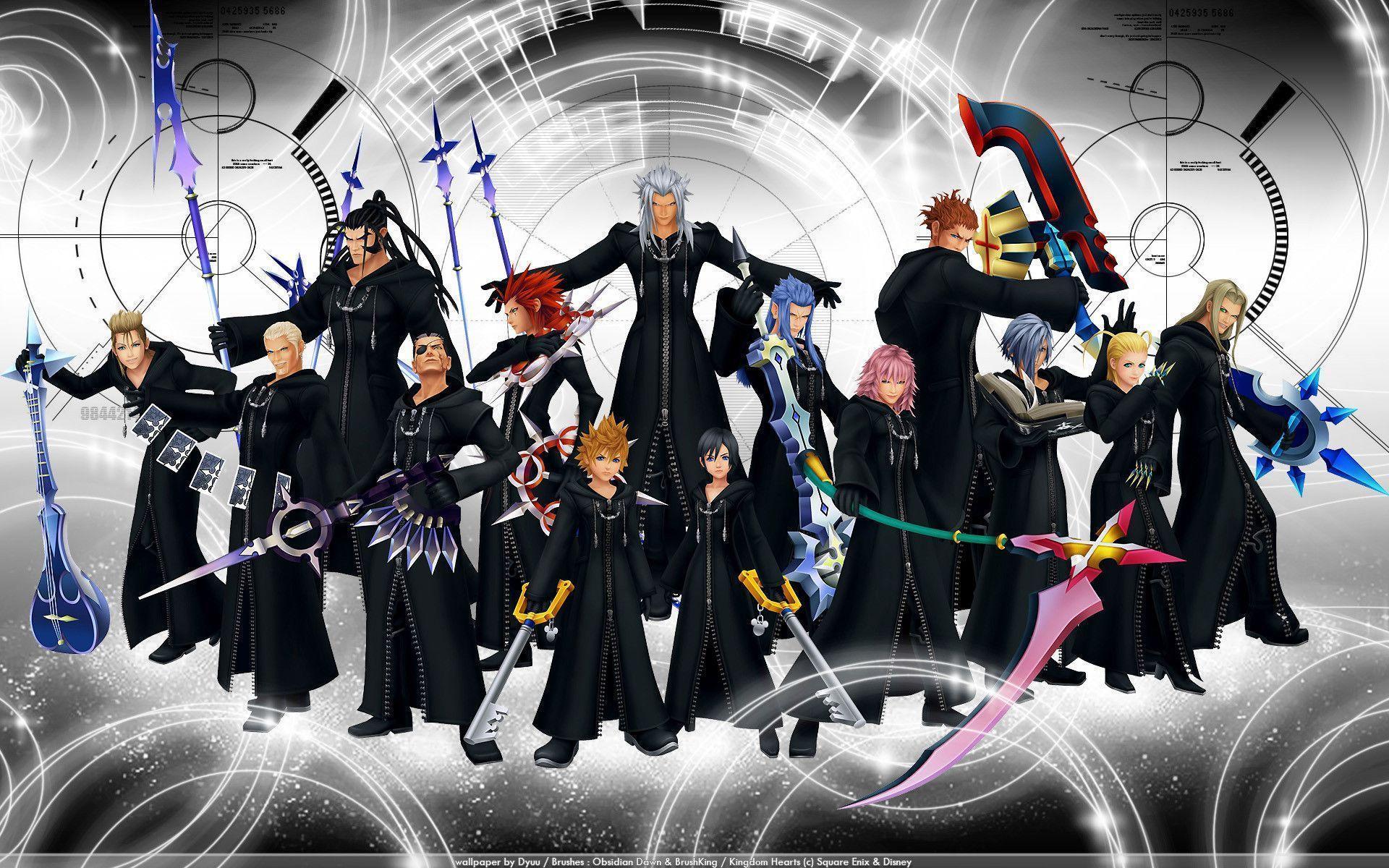 Kingdom Hearts Organization 13 Wallpaper Free Kingdom Hearts Organization 13 Background