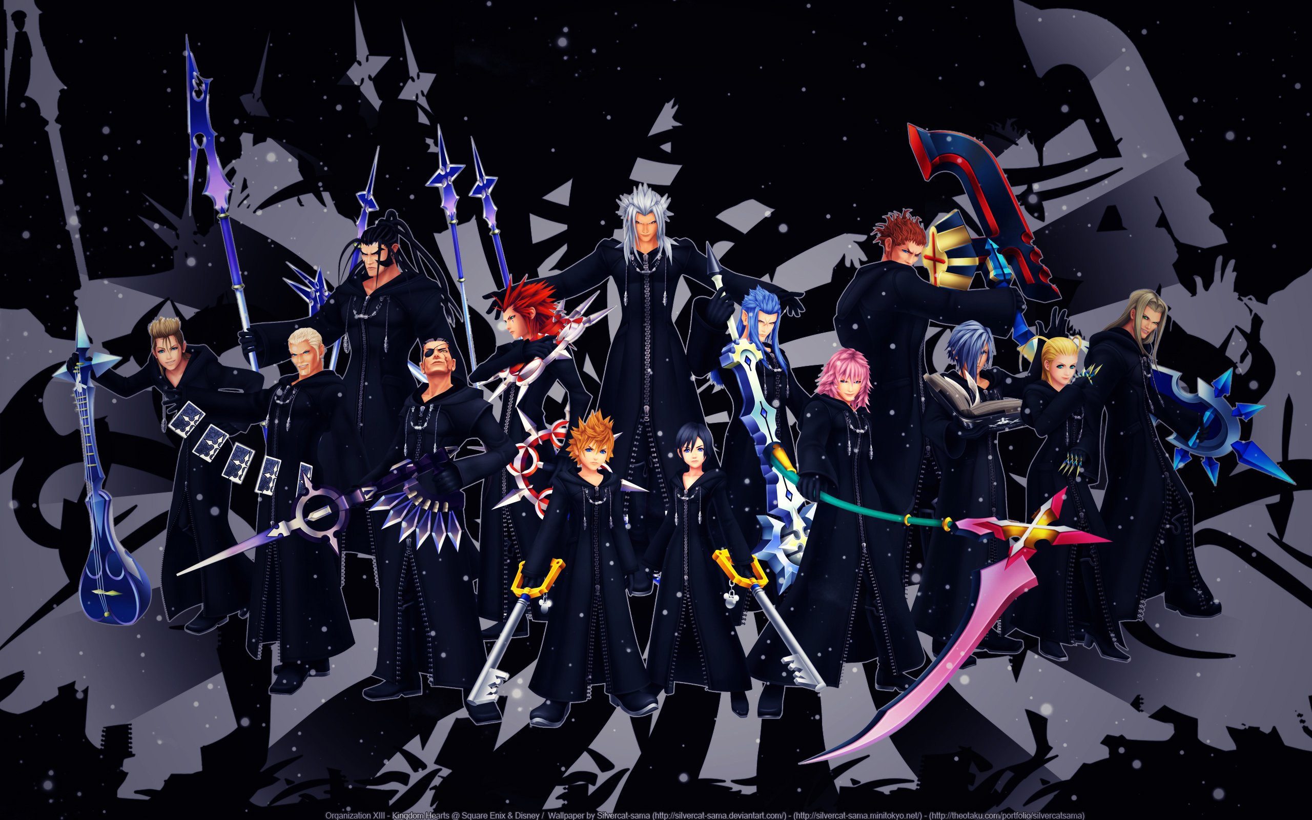 Kingdom Hearts Wallpaper: Organization XIII