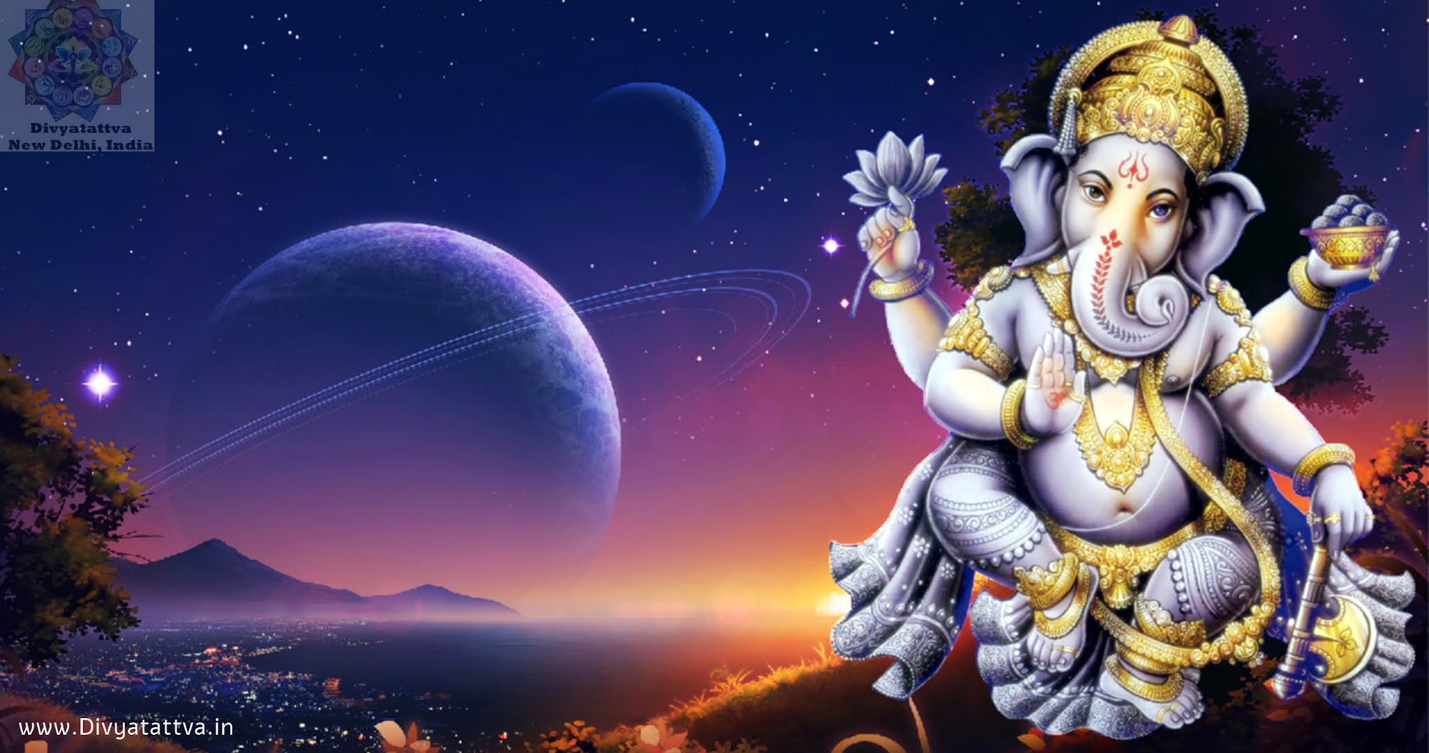 Lord Ganesha 3D Wallpaper Siddhi Vinayak Ganesh Chaturthi Picture