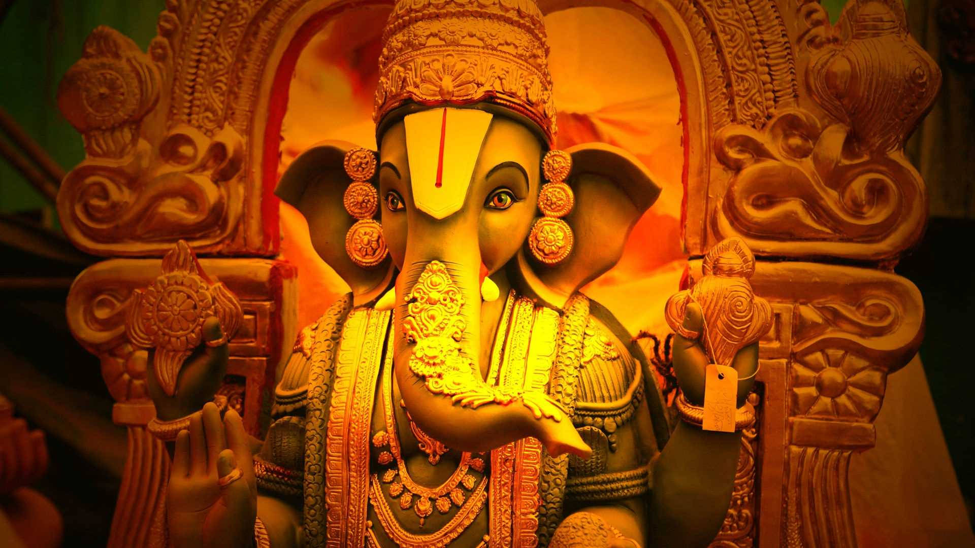 Download Hindu God Sculpture Ganesh Wallpaper