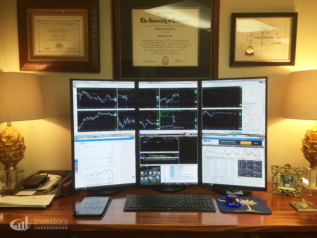 Trading Desks and Monitors from 24 Top Traders
