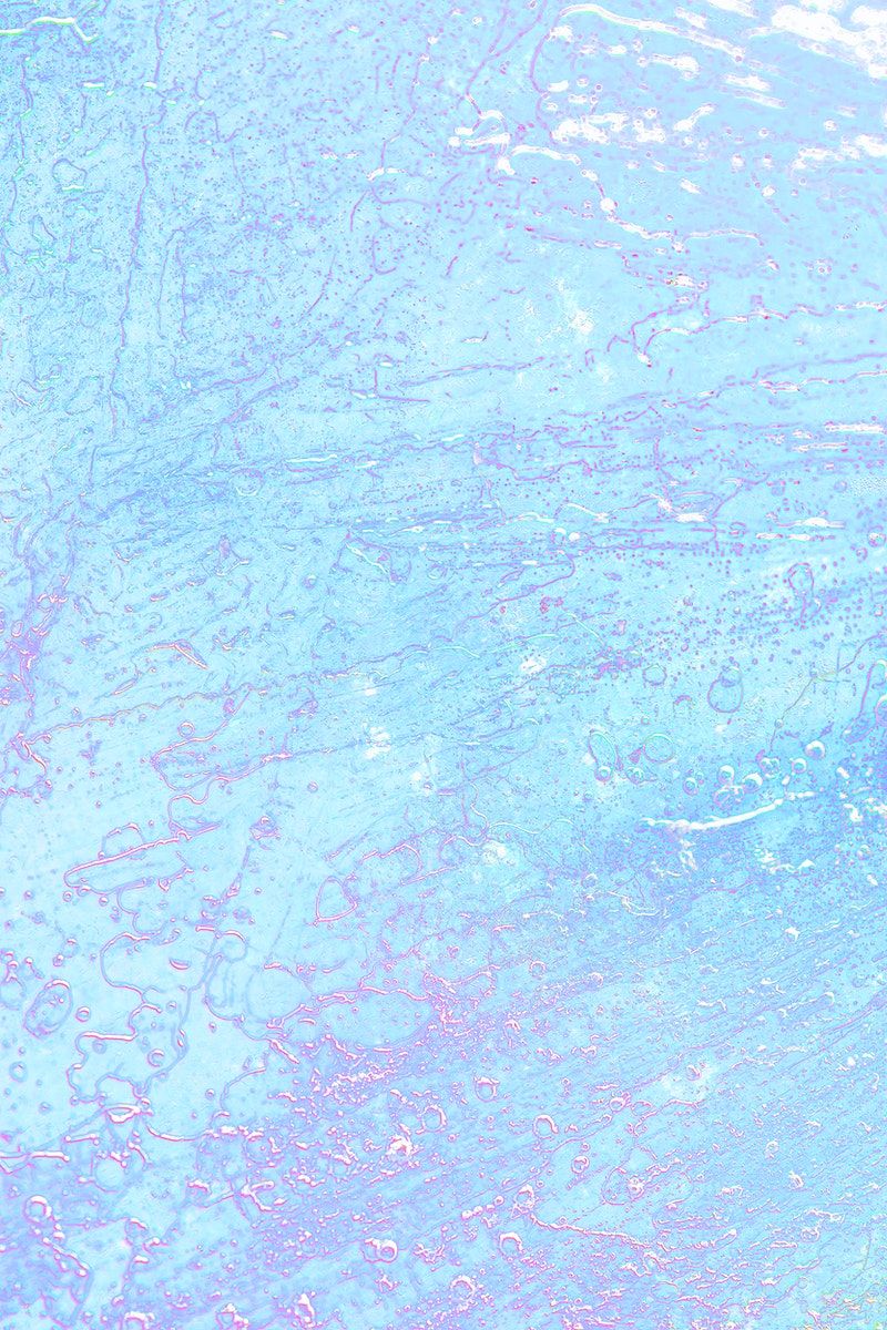 Blue background ice texture iridescent holographic. free image by rawpixel.com / Mind. Pretty wallpaper background, Ice texture, Blue background image