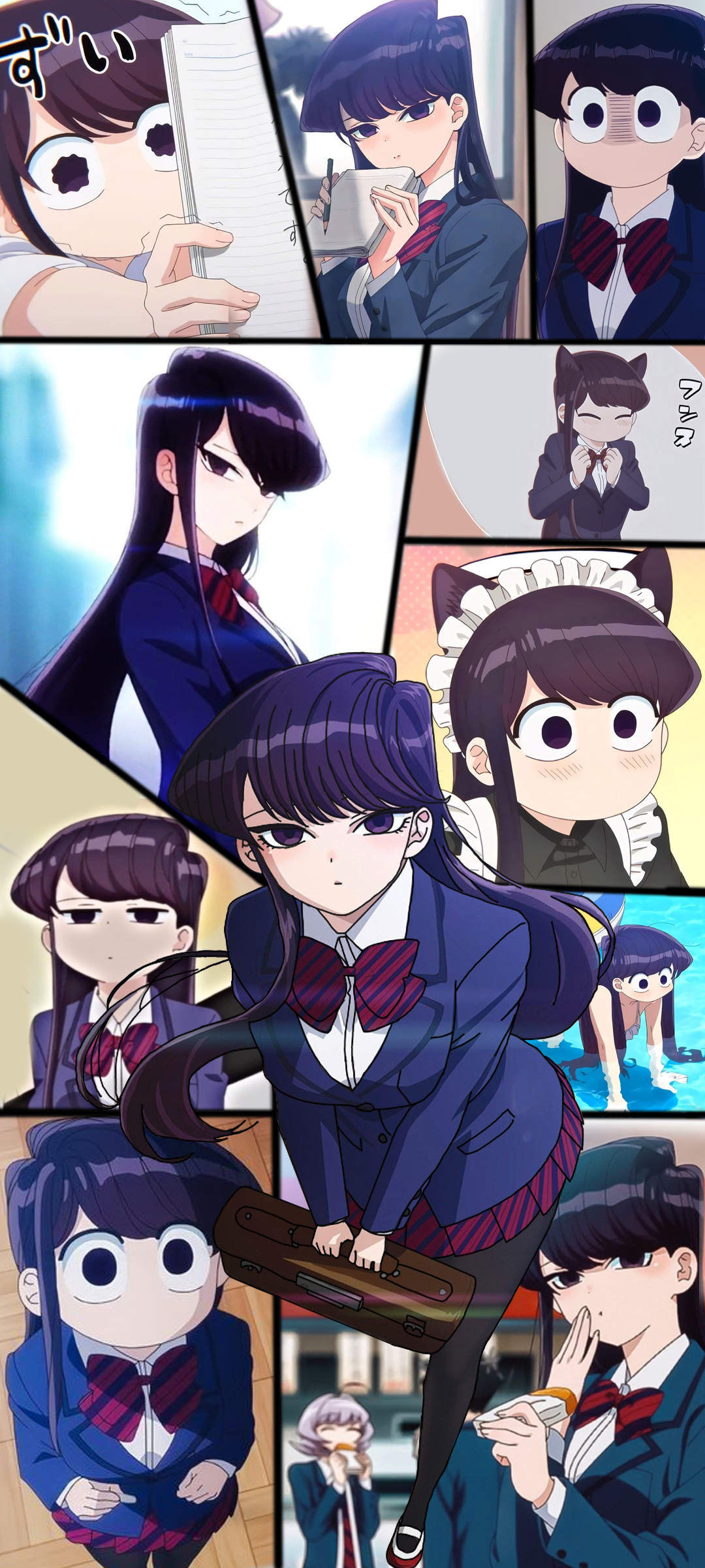 Komi Wallpaper I Made, R Komi_san