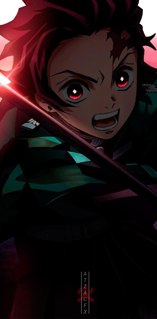 Tanjiro wallpaper by AtzacFx. Marvel spiderman art, Anime neko, Black anime characters