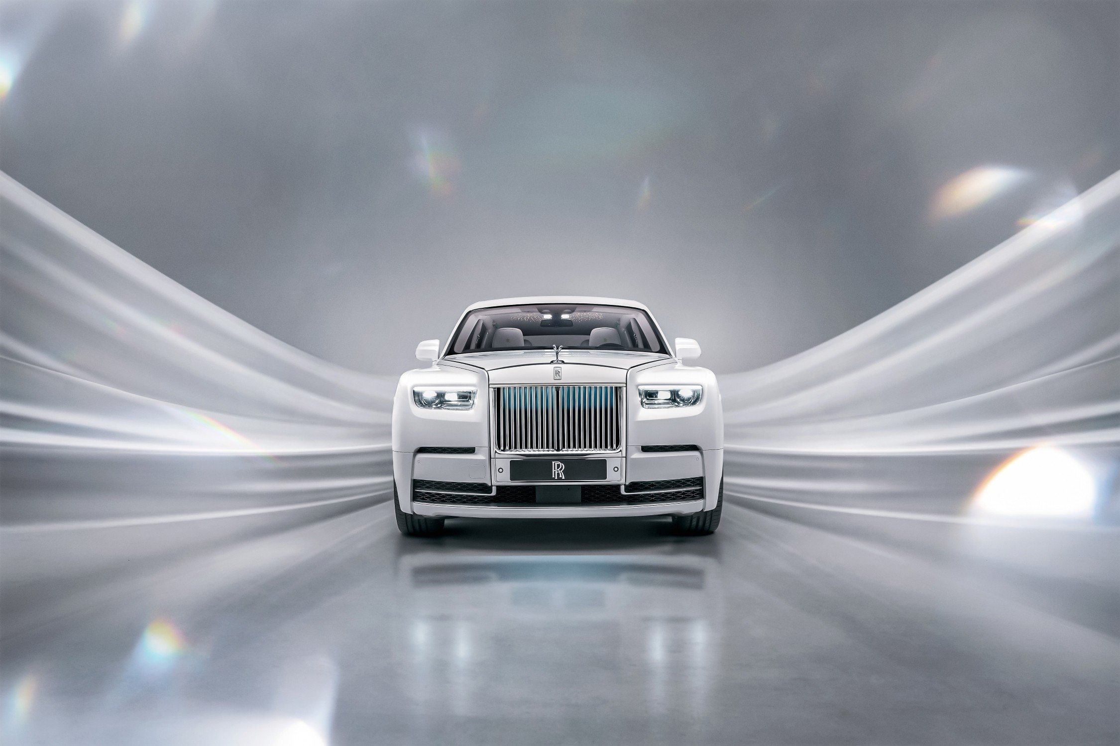 Rolls Royce Motor Cars Mark The Introduction Of #Phantom Series II And To Illustrate Our #Bespoke Capability, We Have Created A New Bespoke Masterpiece, Phantom Platino, Named After The Silver White
