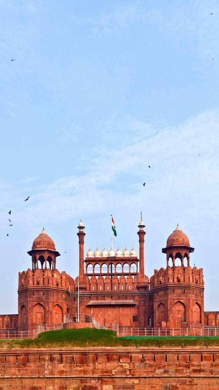 The iconic historic architectures in Delhi