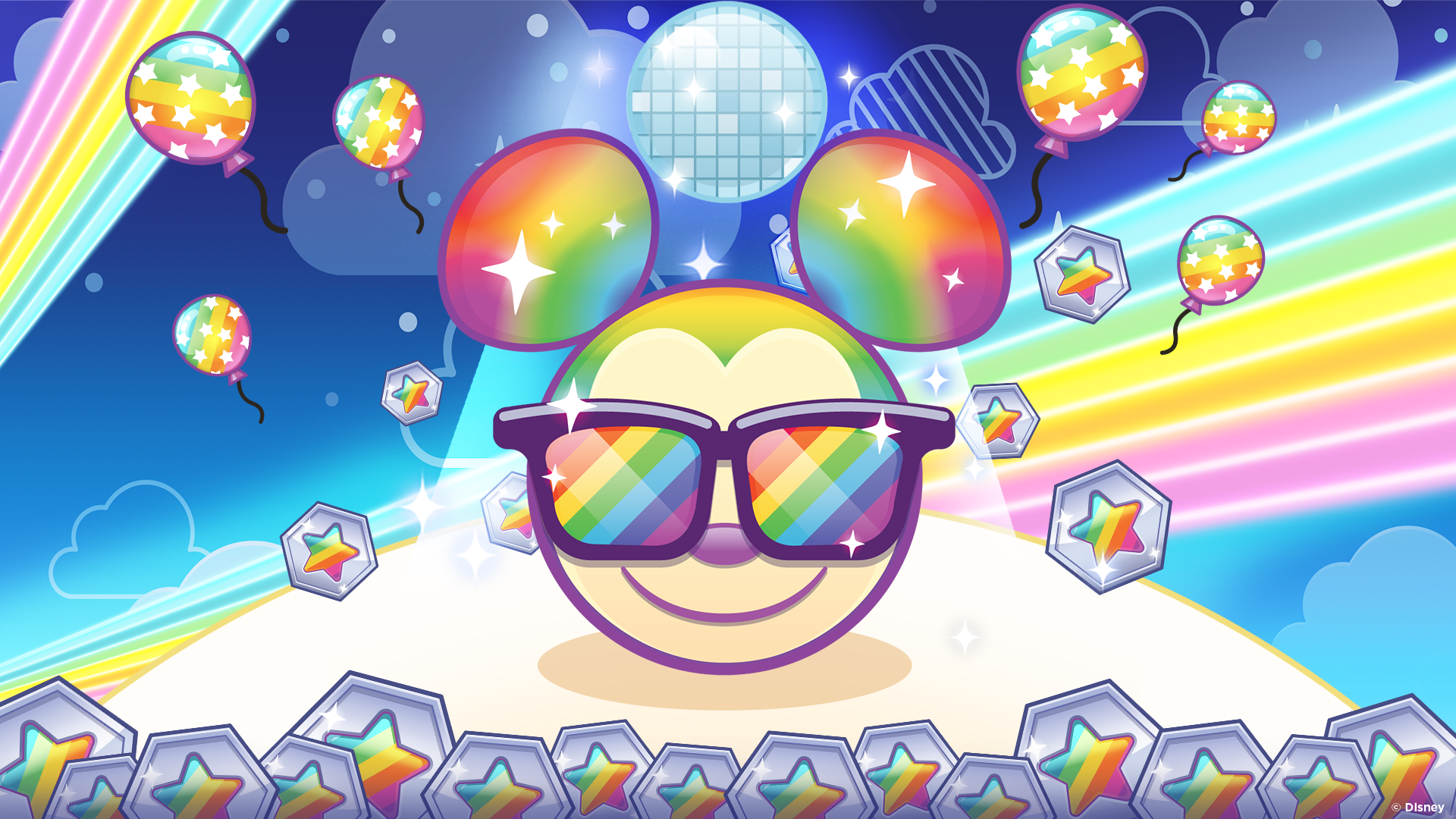 Rainbow Mickey Emoji Blitz!