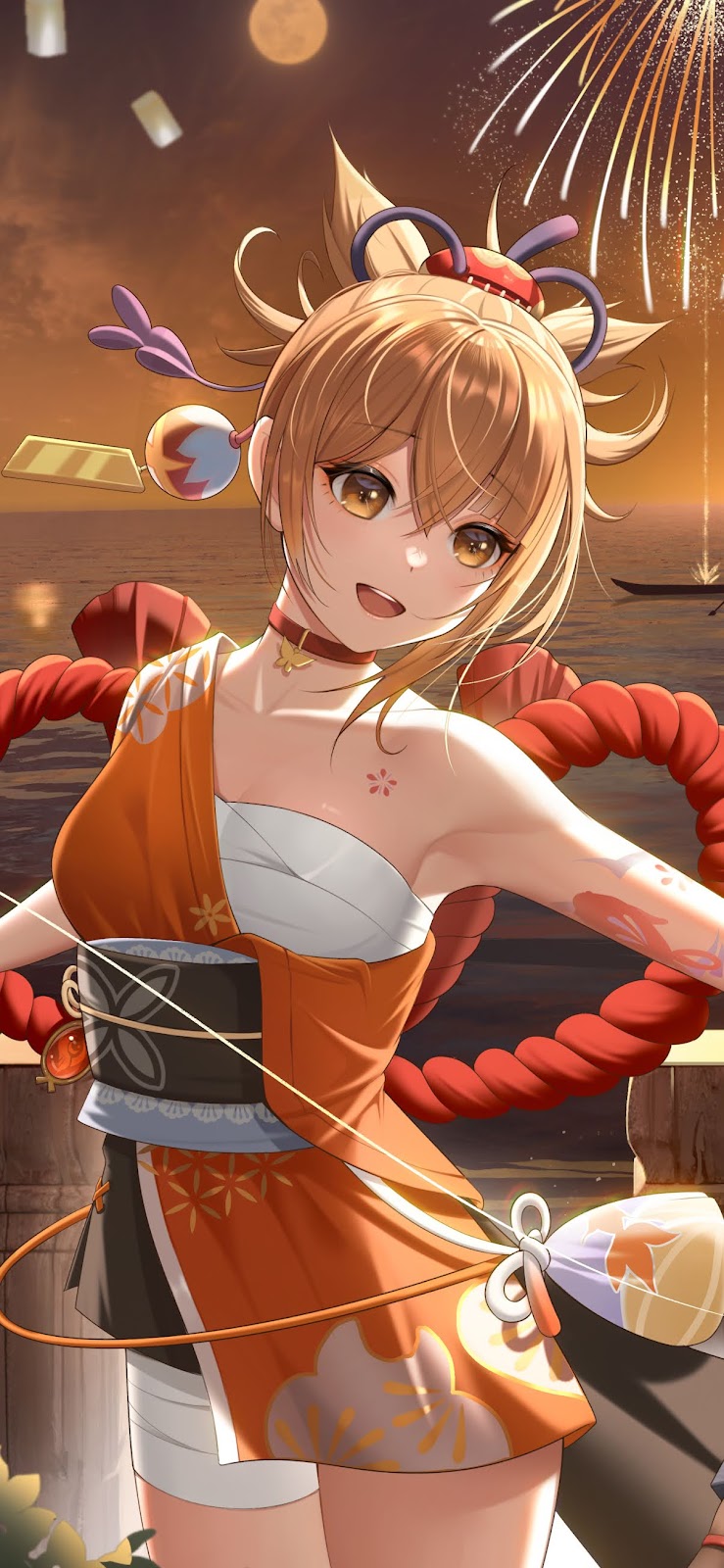 Yoimiya (Genshin Impact) Mobile Wallpaper Mobile Walls