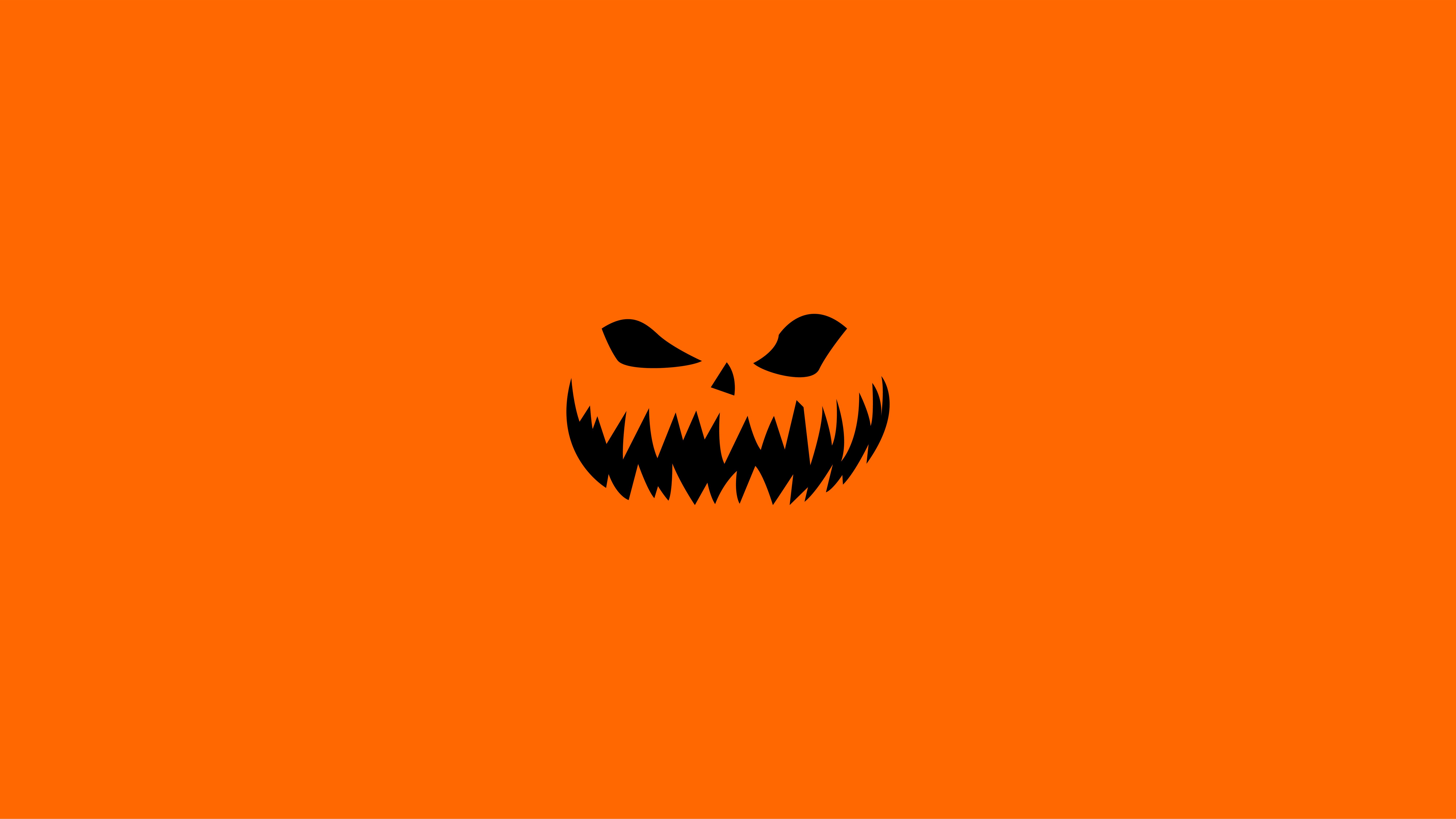 Halloween Minimalist Wallpaper