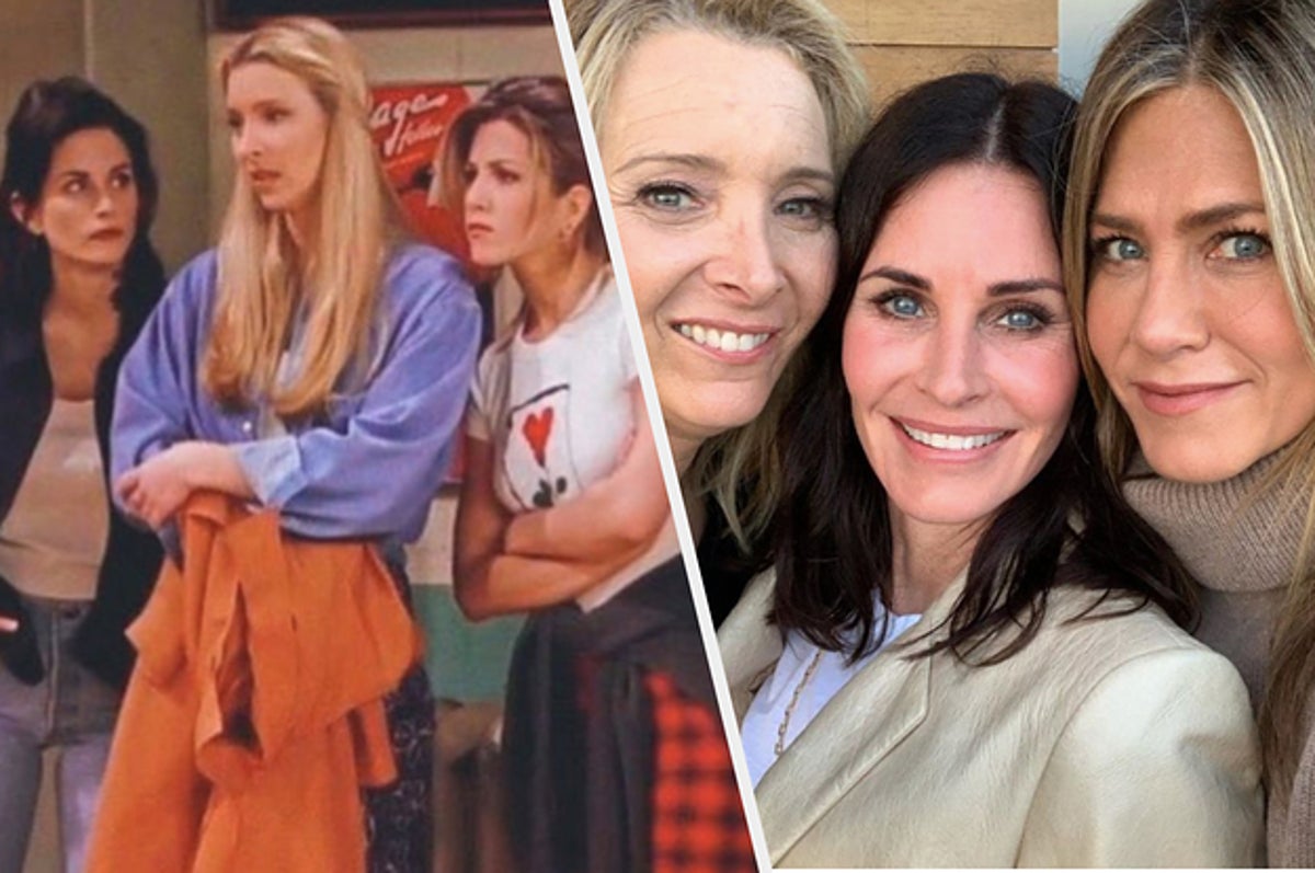 Monica, Rachel, And Phoebe Hanging Out The '90s Vs. Now