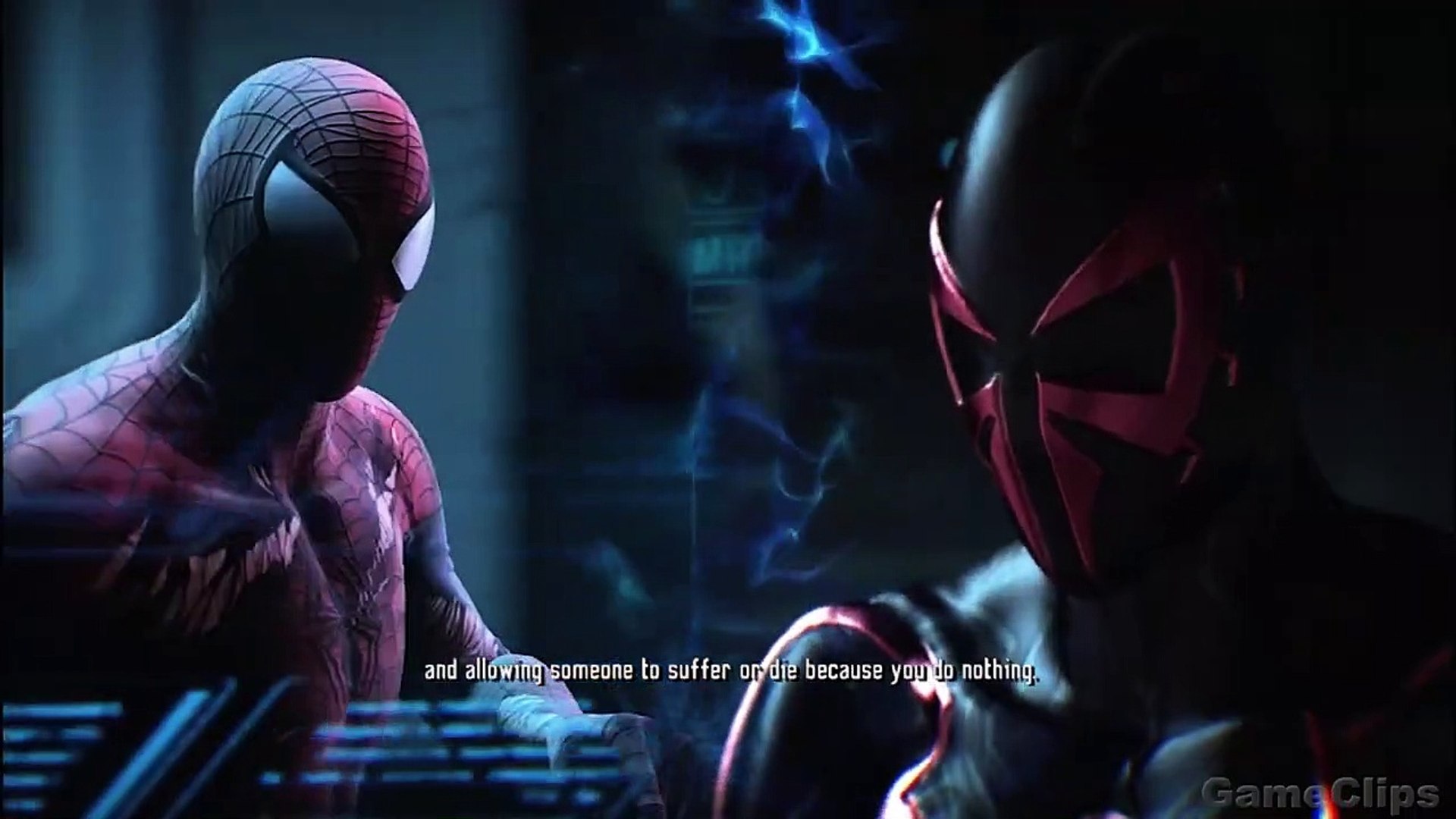 Evil Spider Man Kills Spider Man Scene 4K ULTRA HD Man Edge Of Time