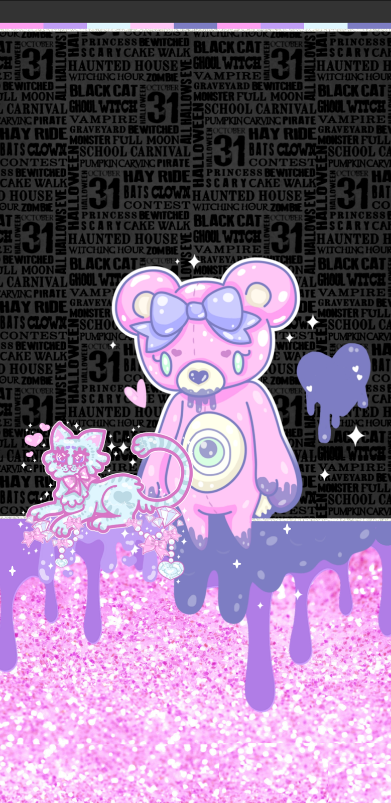 Halloween Walls tjn. Goth wallpaper, Cute wallpaper, Spooky halloween picture