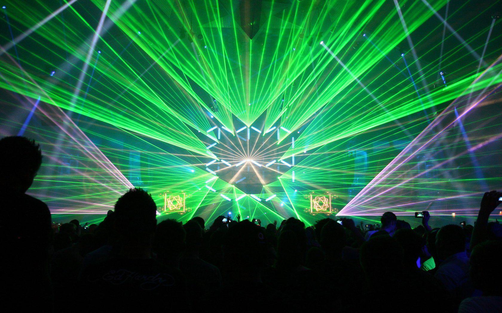 Light techno rave lasers wallpaperx1050