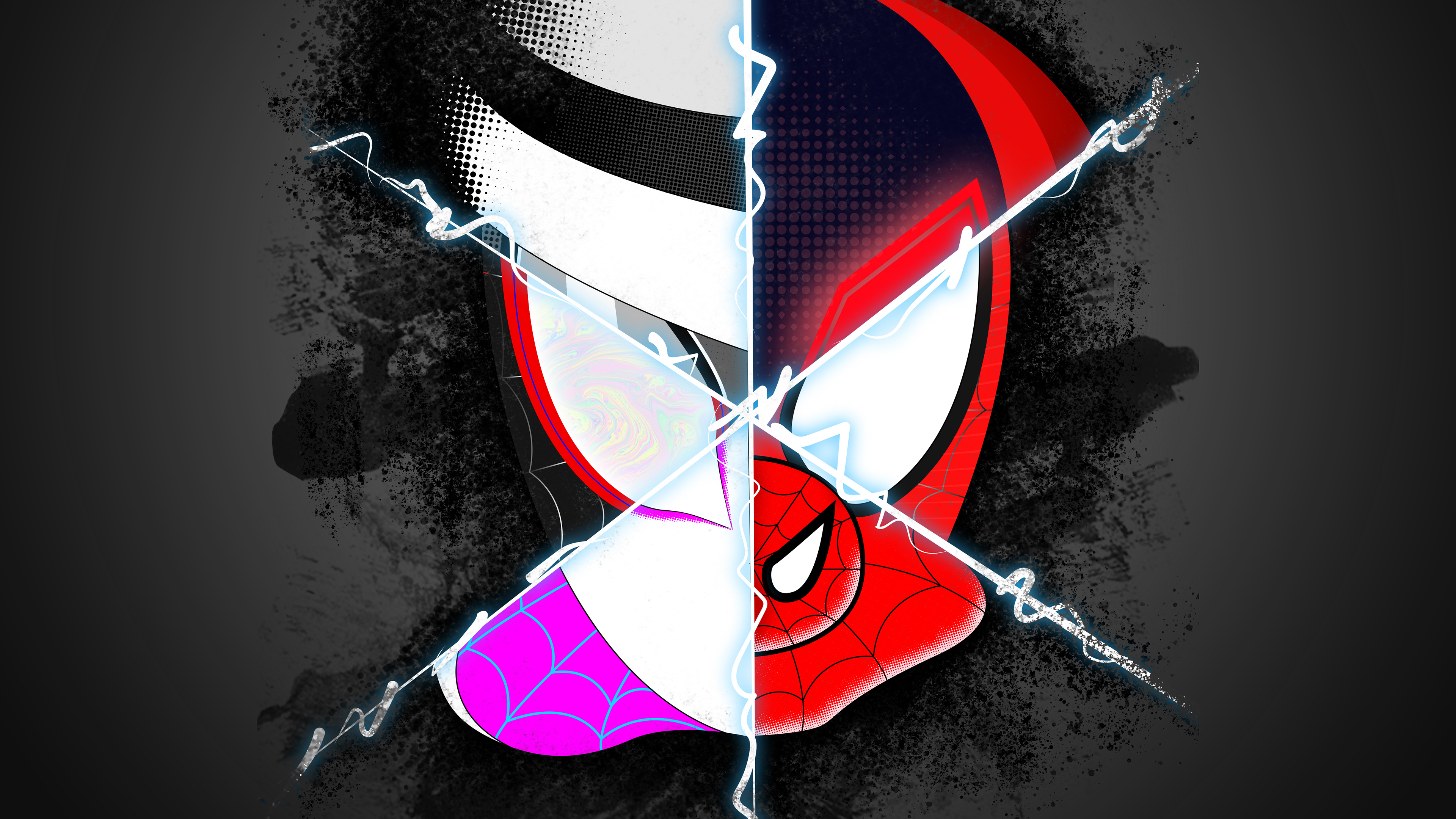 Wallpaper Spider Man, Spider Man Into The Spider Verse, Art Background