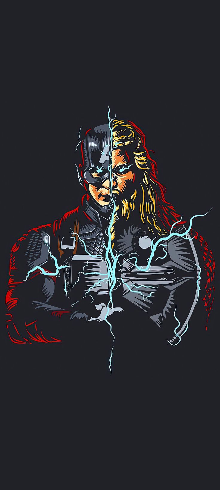 Thor Wallpaper. Thor wallpaper, Superhero artwork, Marvel comics wallpaper
