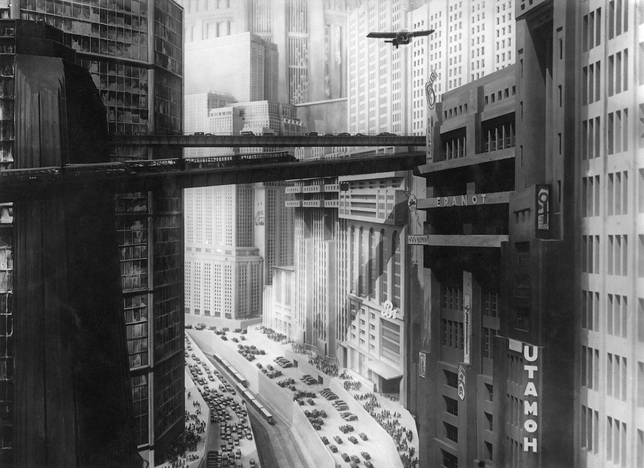 Hong Kong City vs. Fritz Lang's 1927 film 'Metropolis'