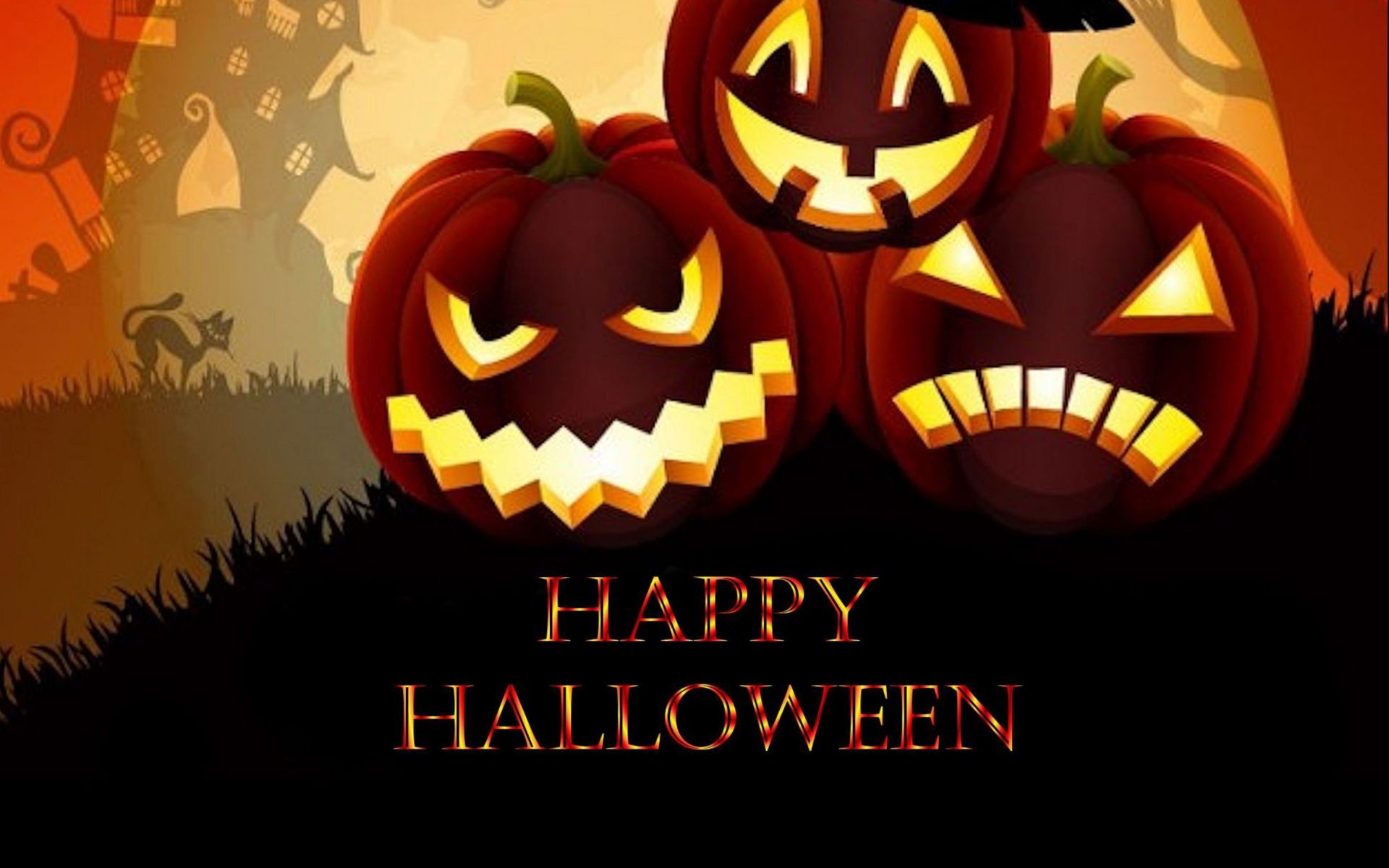 Happy Halloween HD Wallpaper