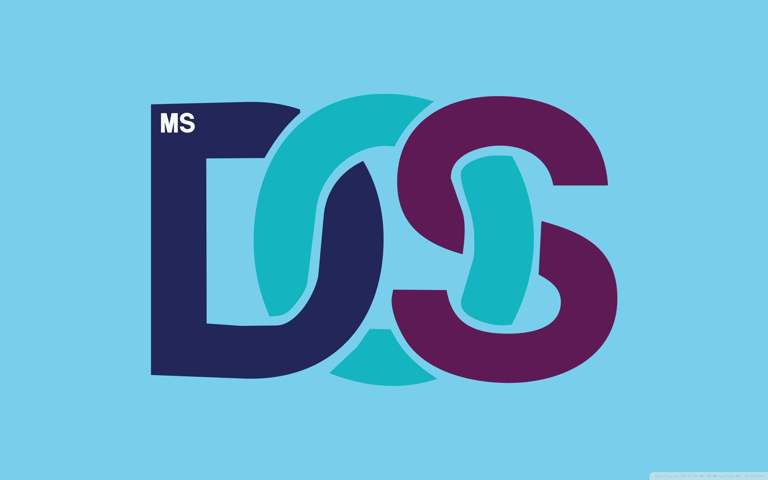 MS DOS Wallpaper