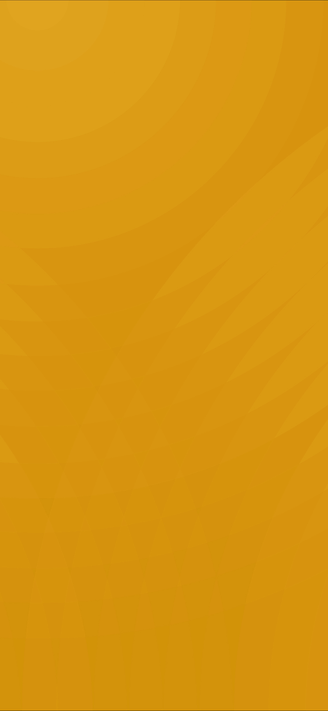 iPhone X wallpaper. circle vector yellow abstract pattern