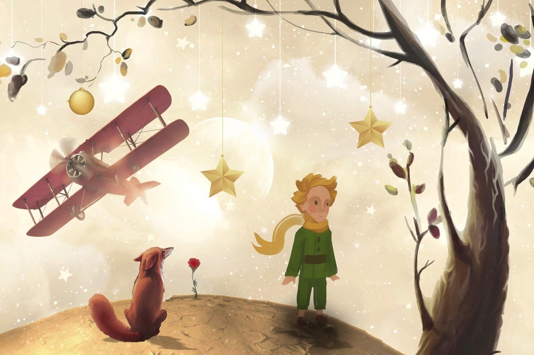 Kids Little Prince Wallpaper Mural • Wallmur®