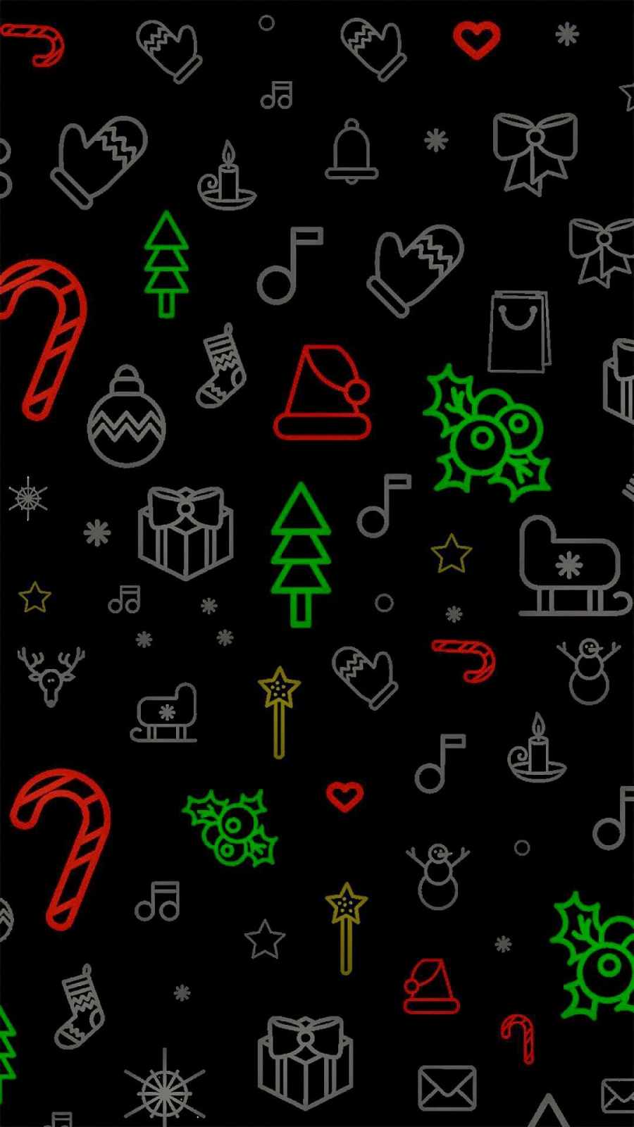 Christmas Theme Wallpaper Wallpaper, iPhone Wallpaper