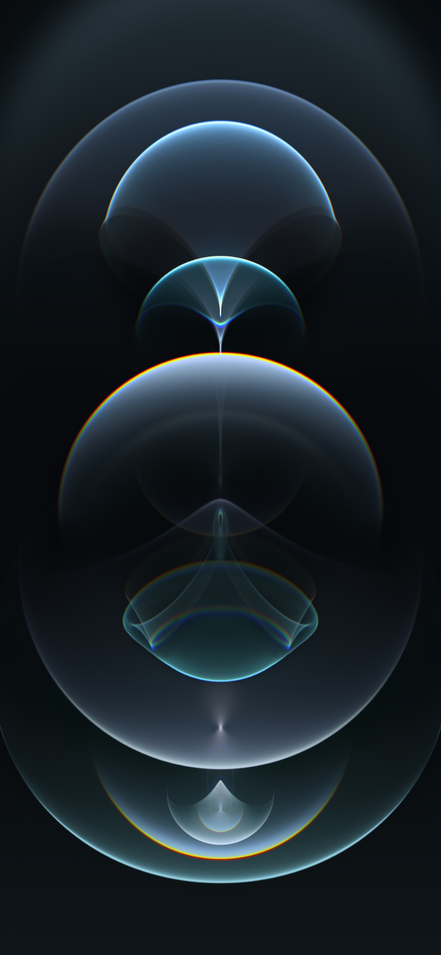 Download the iPhone 12 wallpaper here (They work for Android, too!)