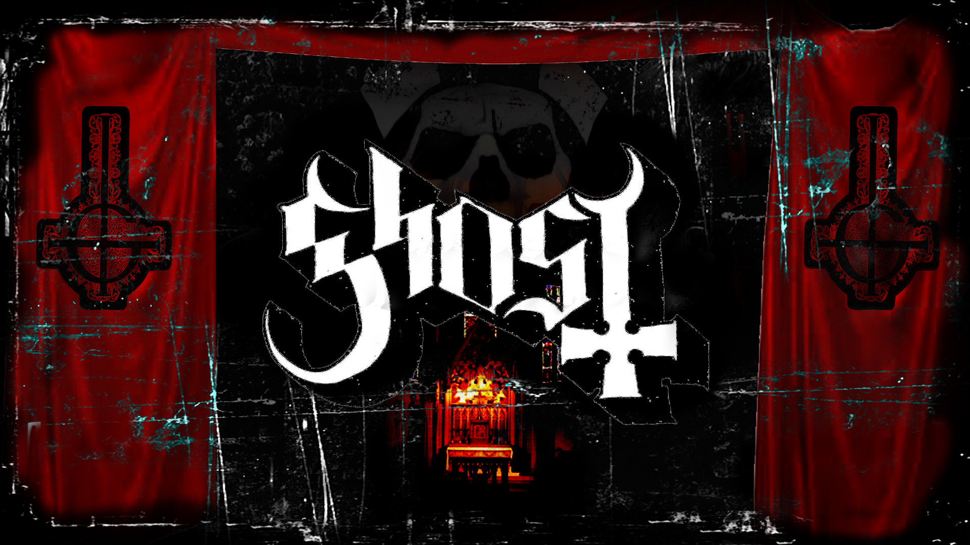 Ghost Band Wallpaper