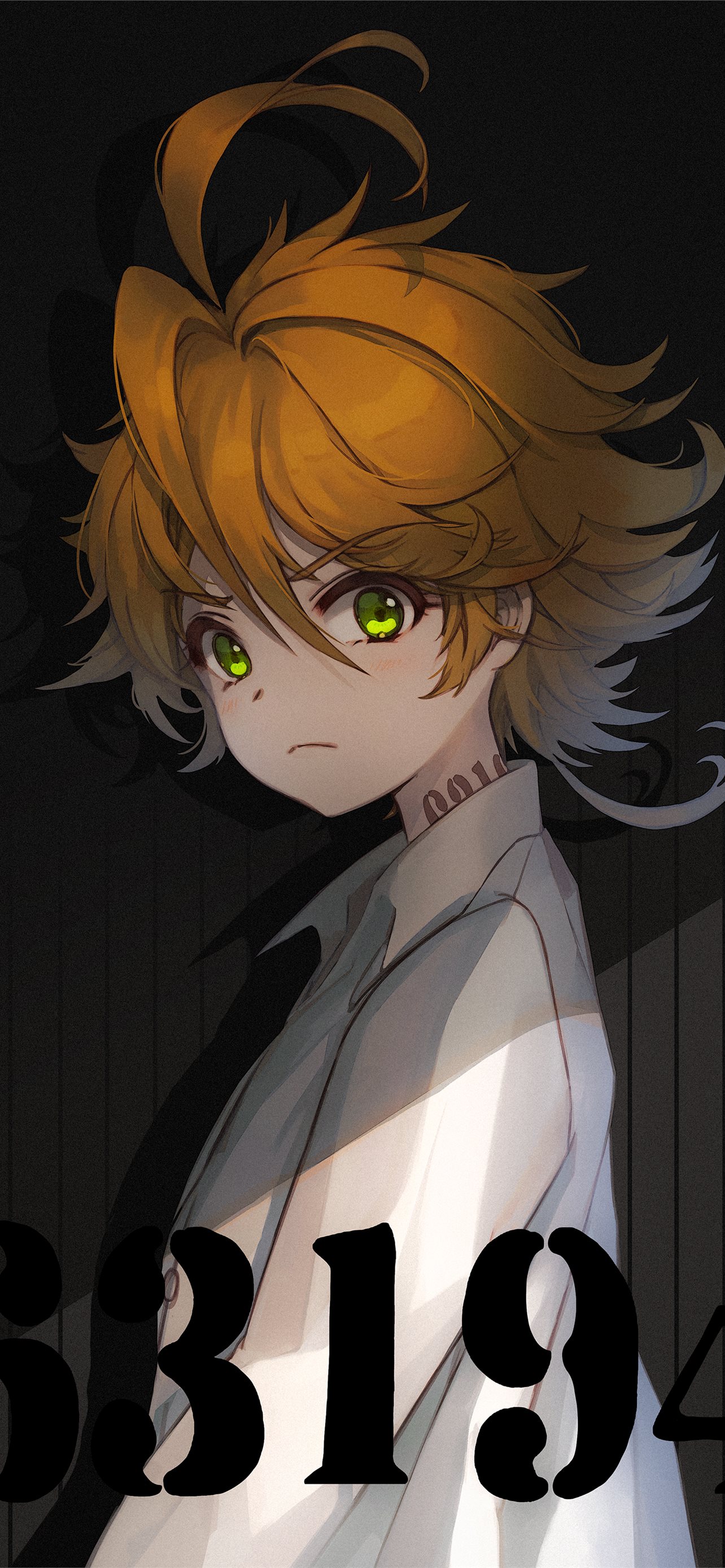 anime girls The promised neverland green eyes ric. iPhone Wallpaper Free Download