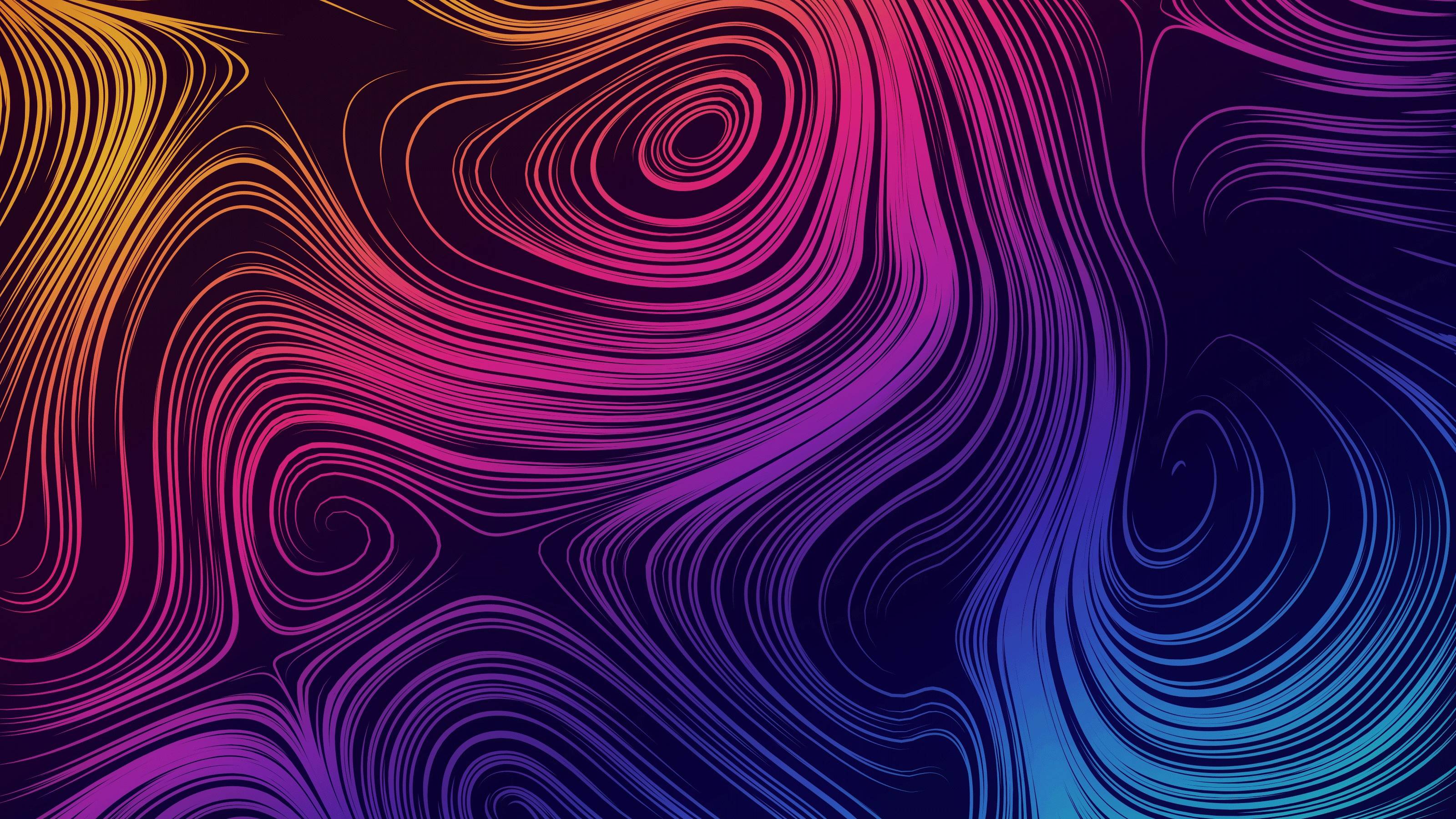 Teal Neon Wallpaper