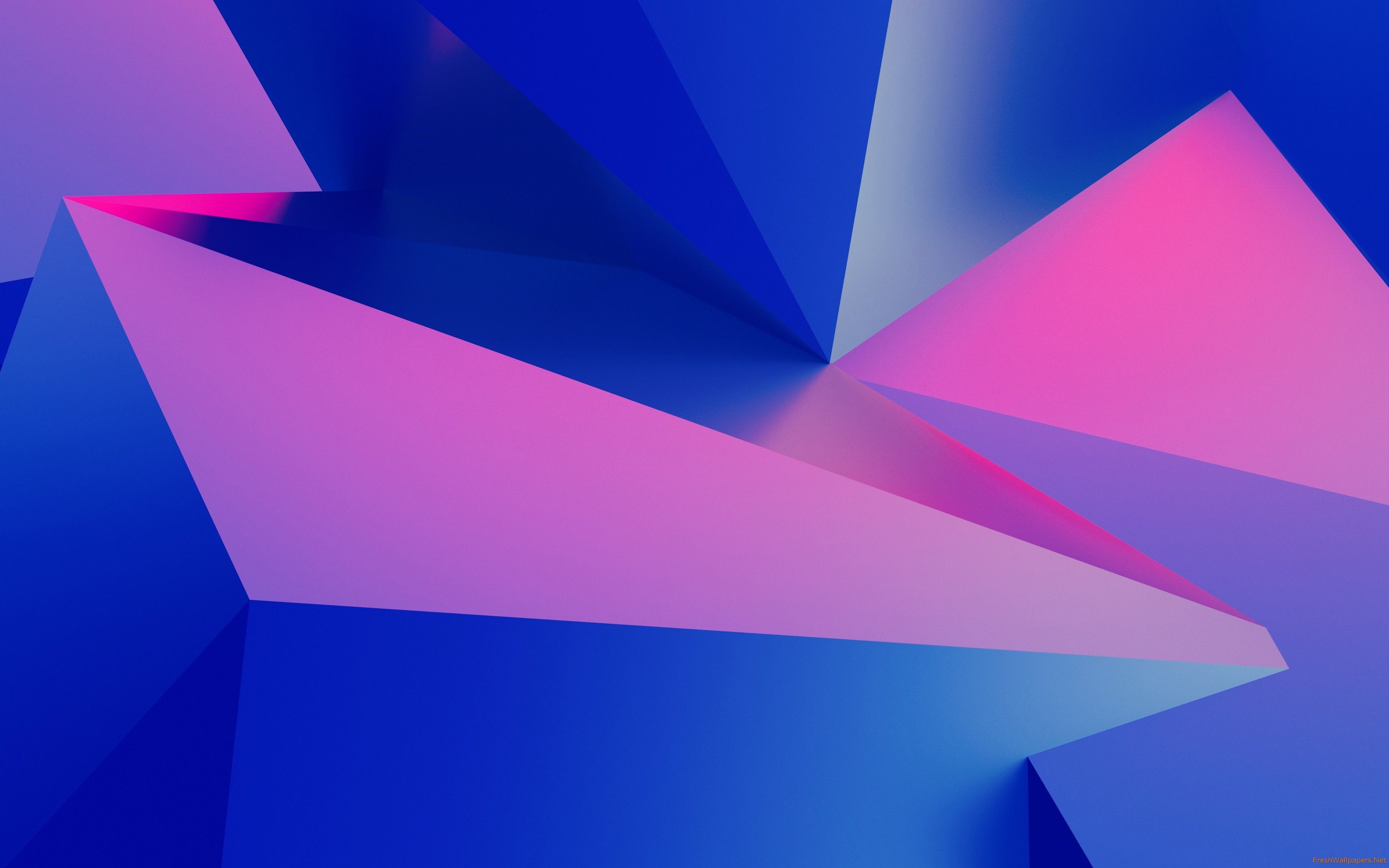 Neon Shapes Wallpaper