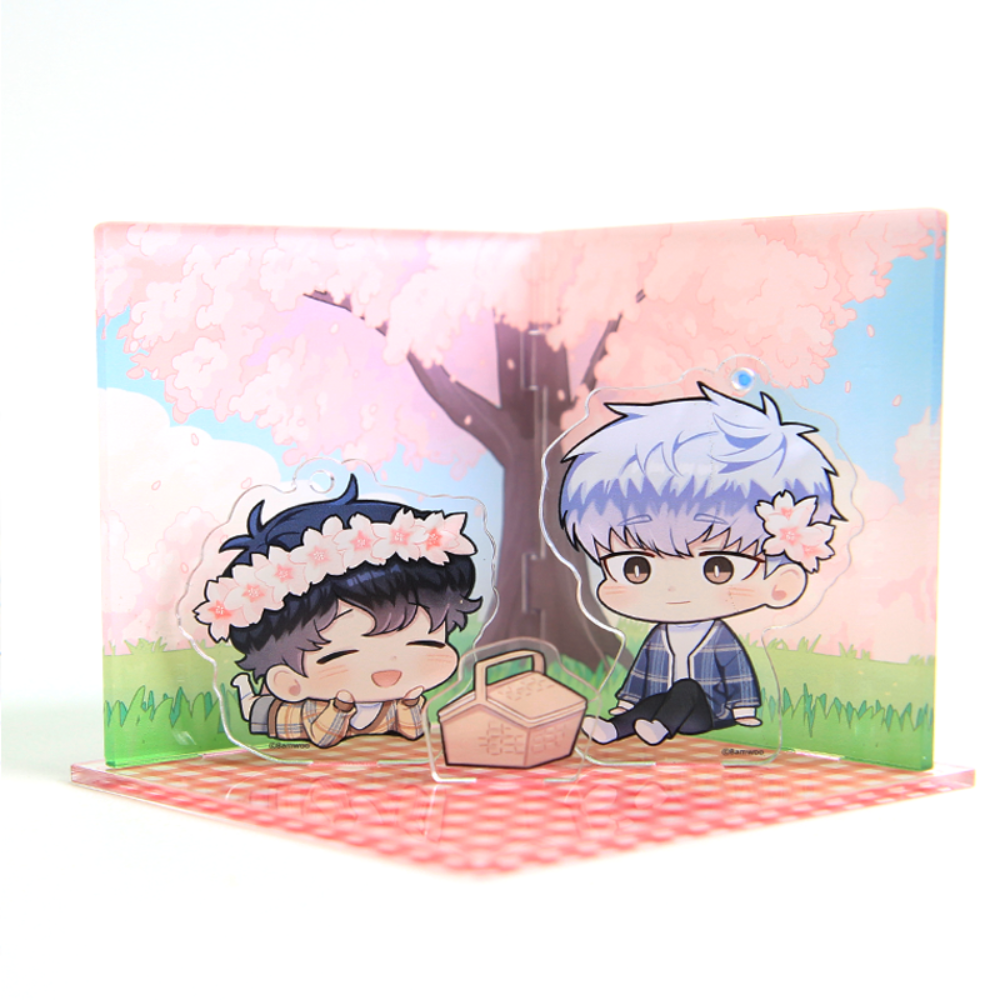 Cherry Blossoms After Winter ''Spring Picnic'' Chibi Acrylic Stand