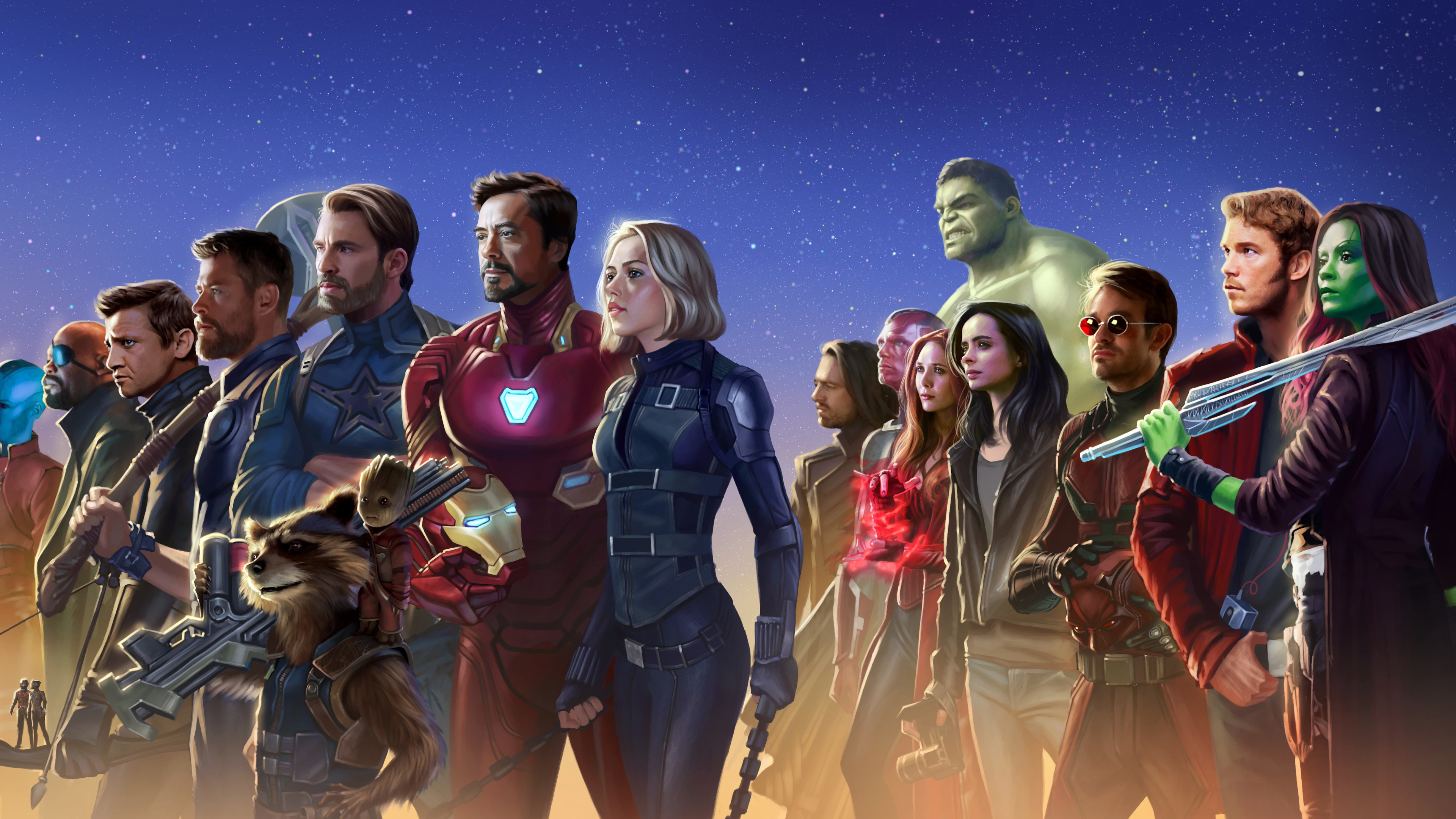 Avengers 5k Wallpaper