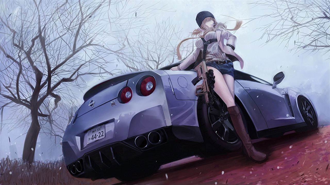 Anime Car Wallpaper