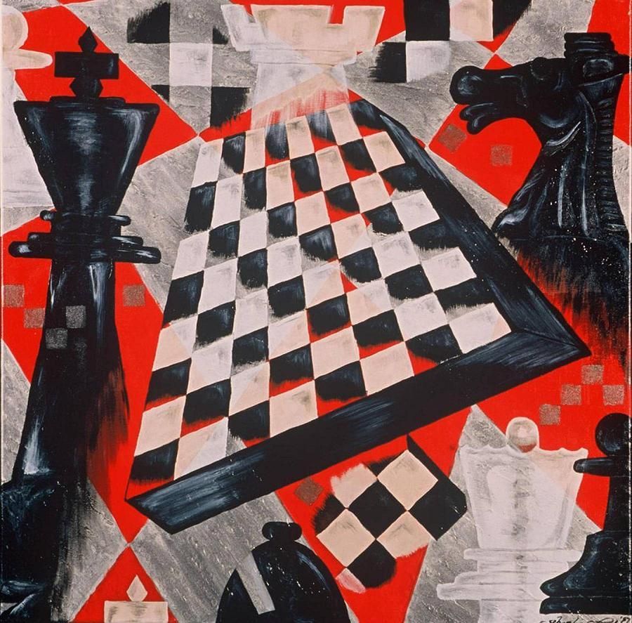 Chess Pieces Art. Chess Piece Painting Chess Piece Fine Art Print. Chess queen, Chess, Chess pieces