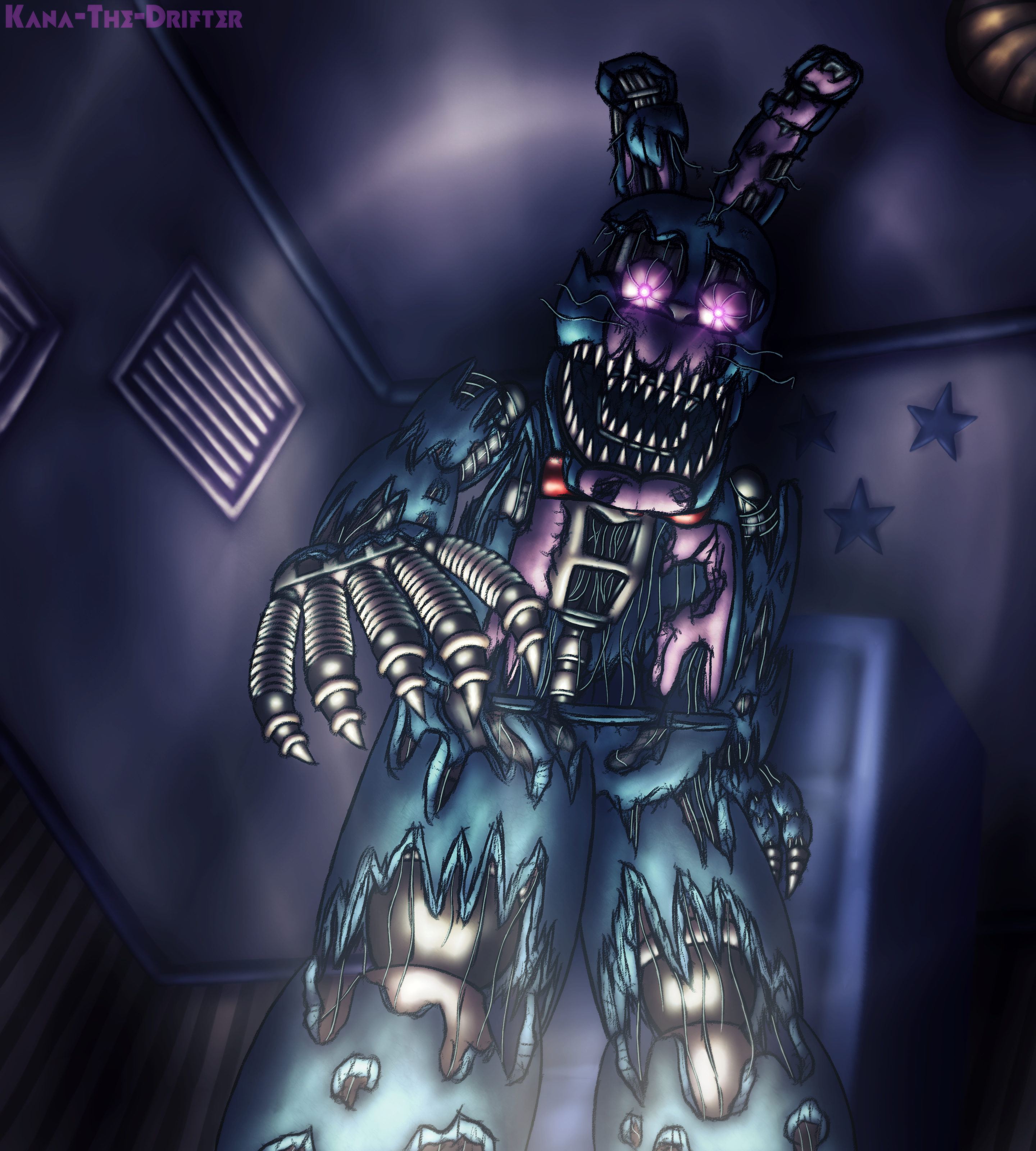 Game Over. Fnaf, Fnaf drawings, Anime fnaf