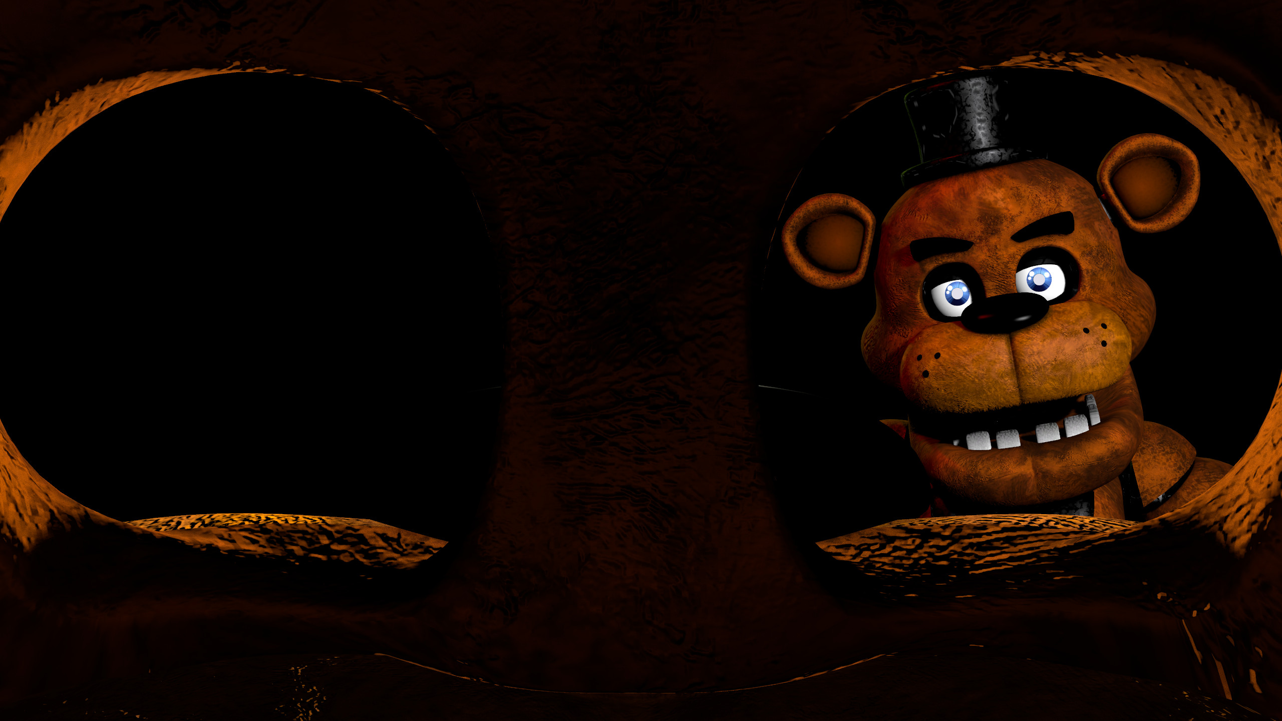 Attepmted A FNAF 2 Style Game Over Screen, Except It's FNAF 1