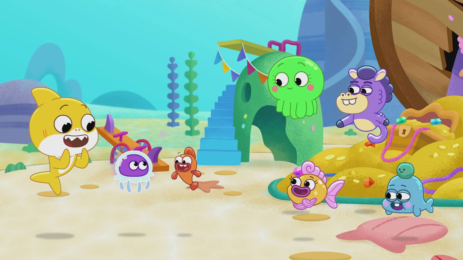 Baby Shark's Big Show! TV Series. Nick Jr. US