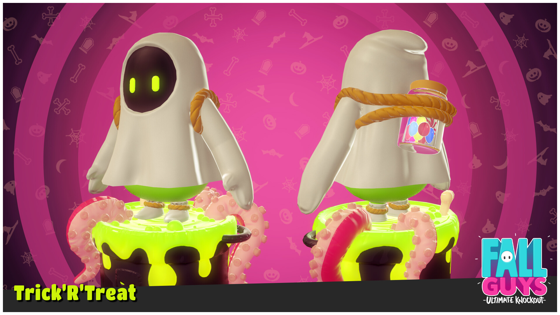 Fall Guys, Designing a Halloween Event