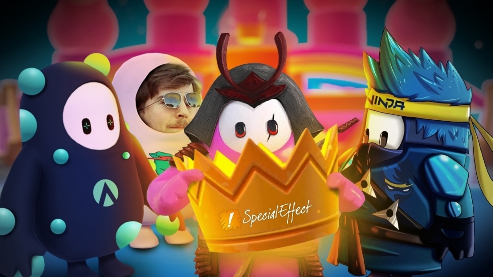 Fall Guys raises $1m for Special Effect with bidding war